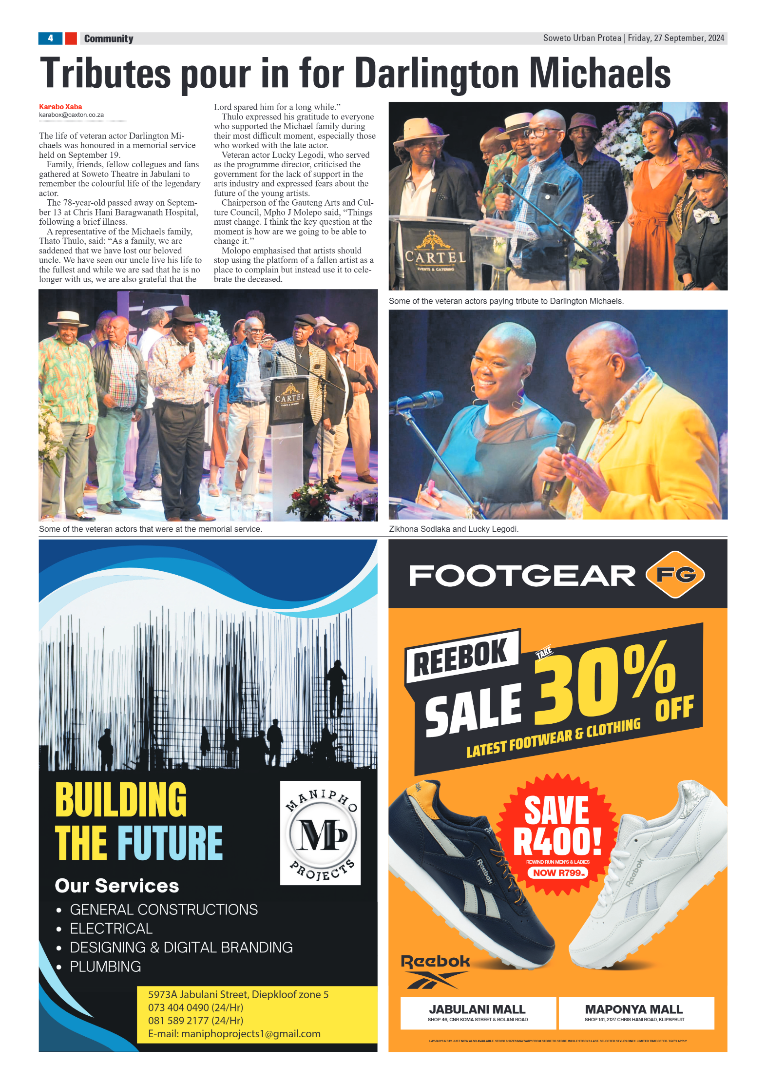 Protea: 25 September 2024 page 4