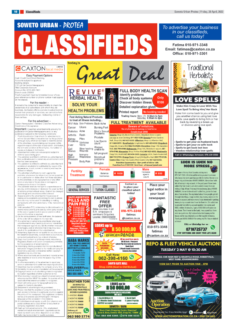 Protea: 28 April 2023 page 10