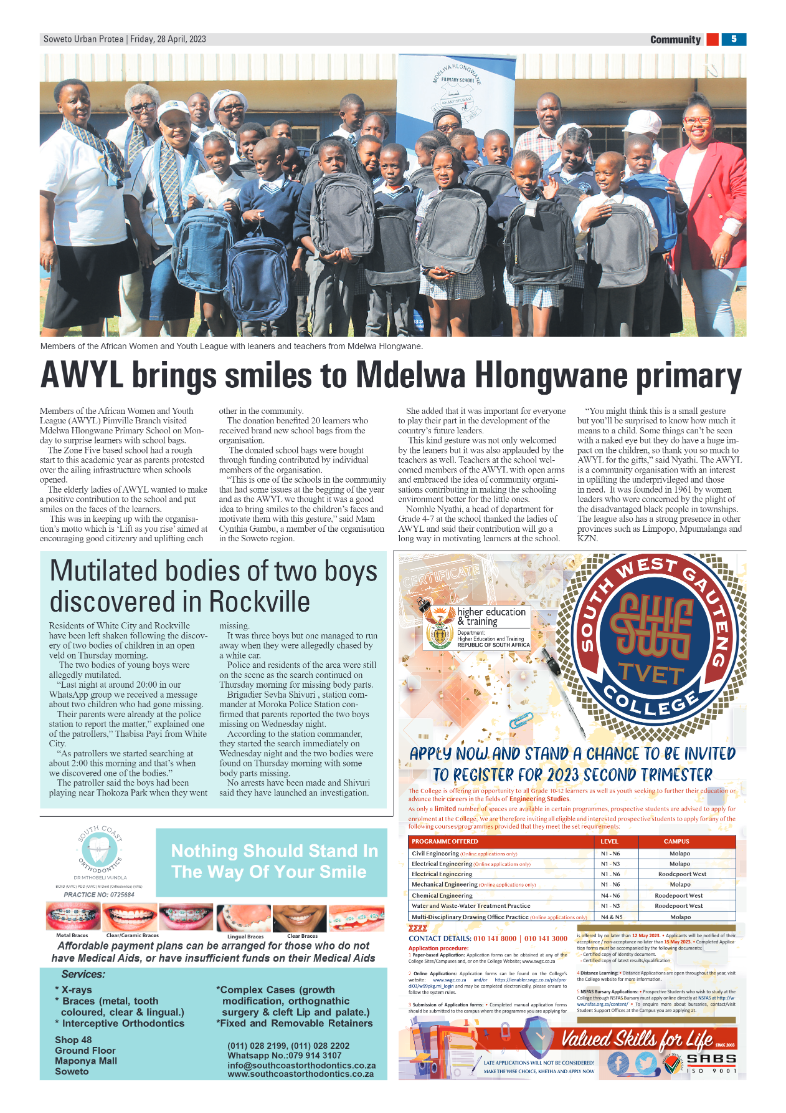 Protea: 28 April 2023 page 5