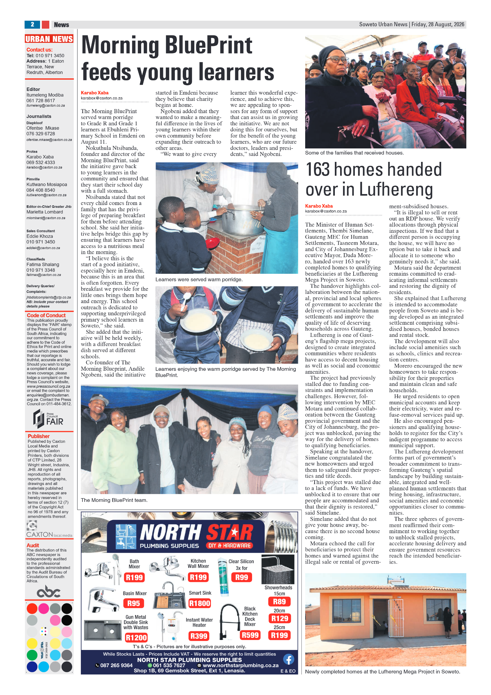 Protea 28 August 2026 page 2