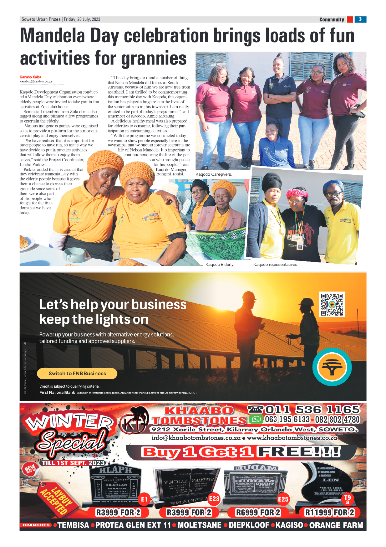 Protea: 28 July 2023 page 3