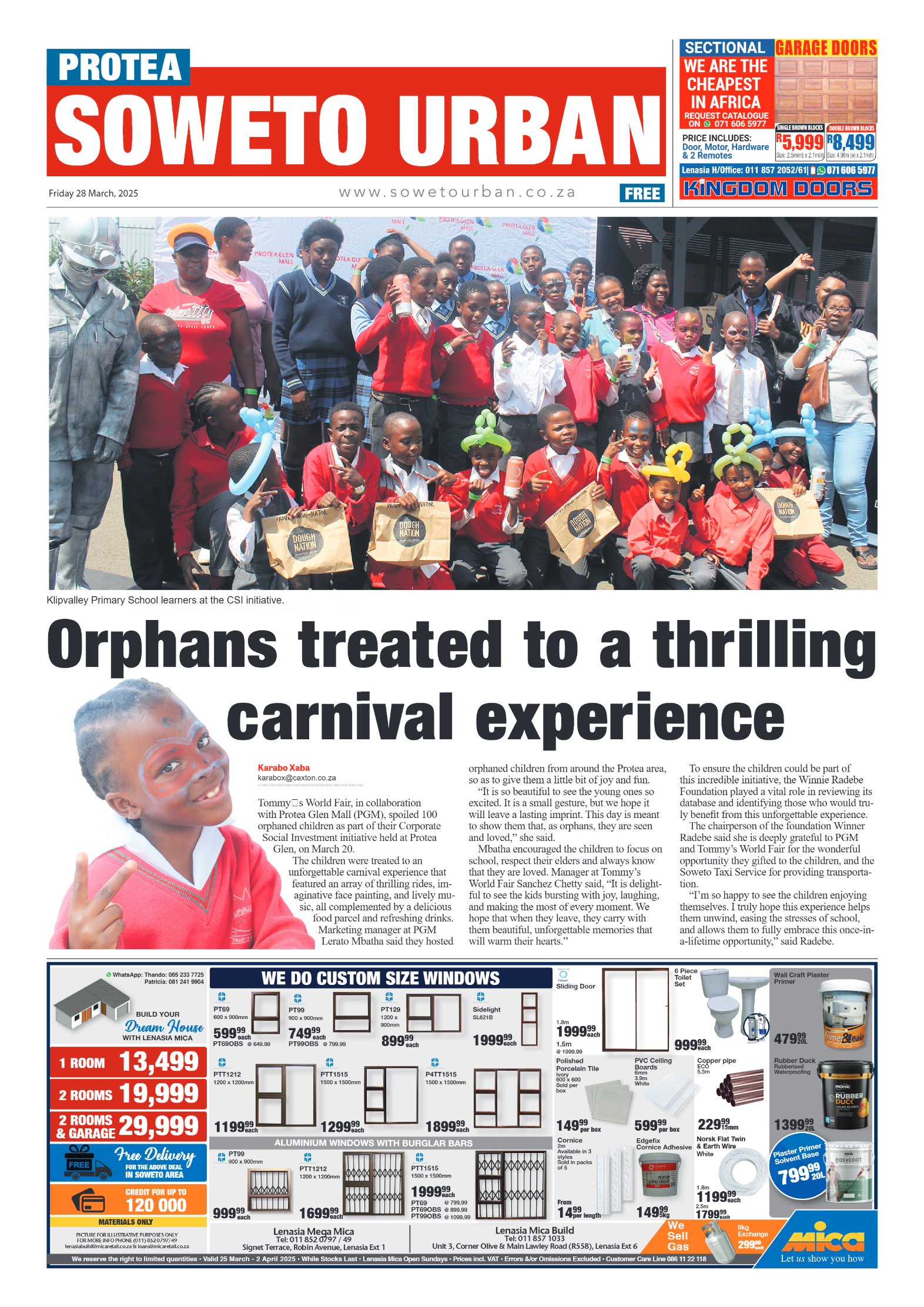 Protea: 25 March 2025 page 1