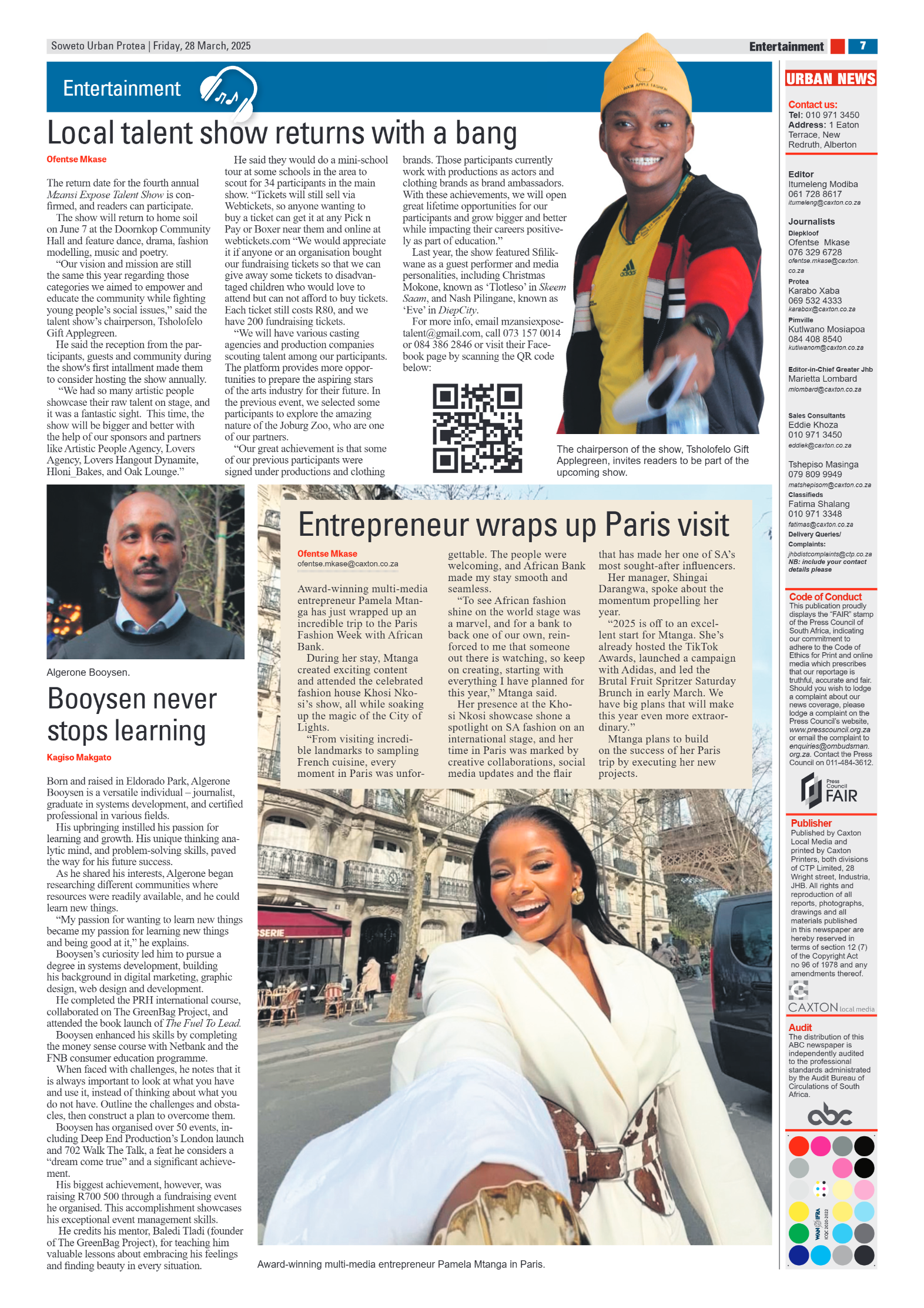 Protea: 25 March 2025 page 7