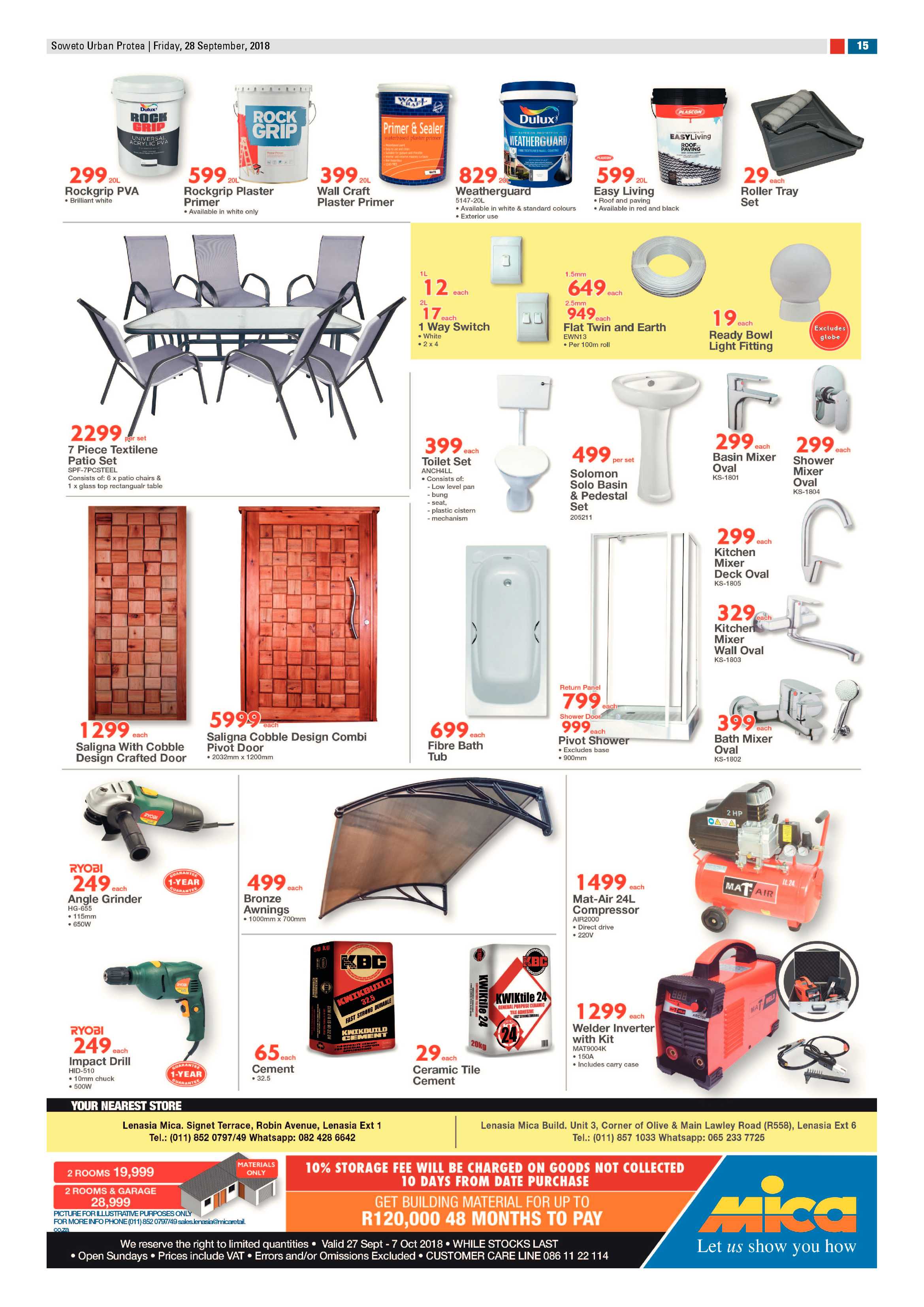 Protea – September 28, 2018 issue page 15