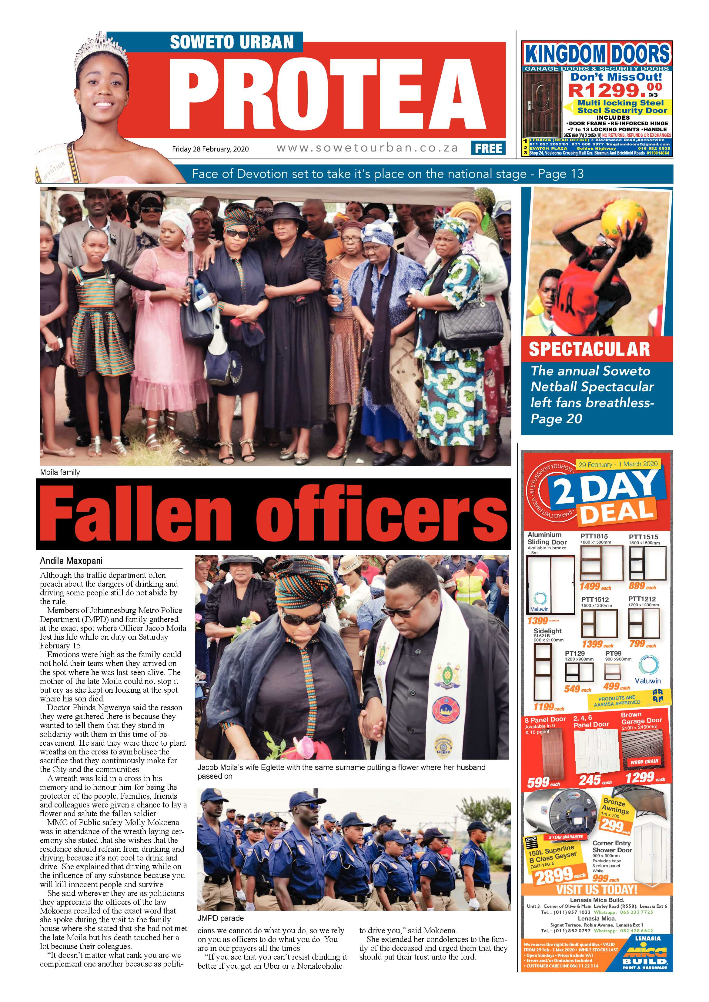 Protea Feb 28, 2020 page 1