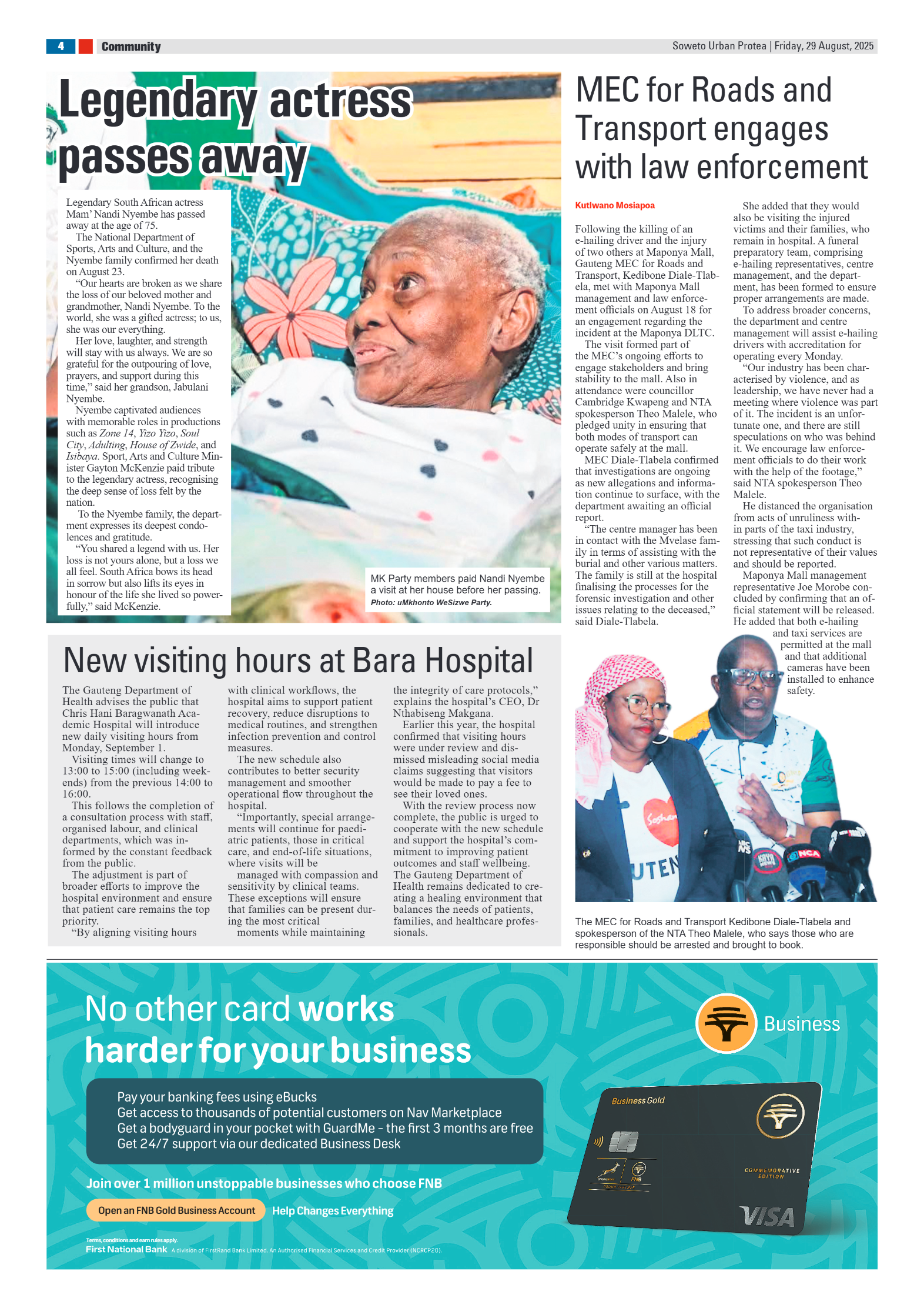 Protea: 29 August 2025 page 4