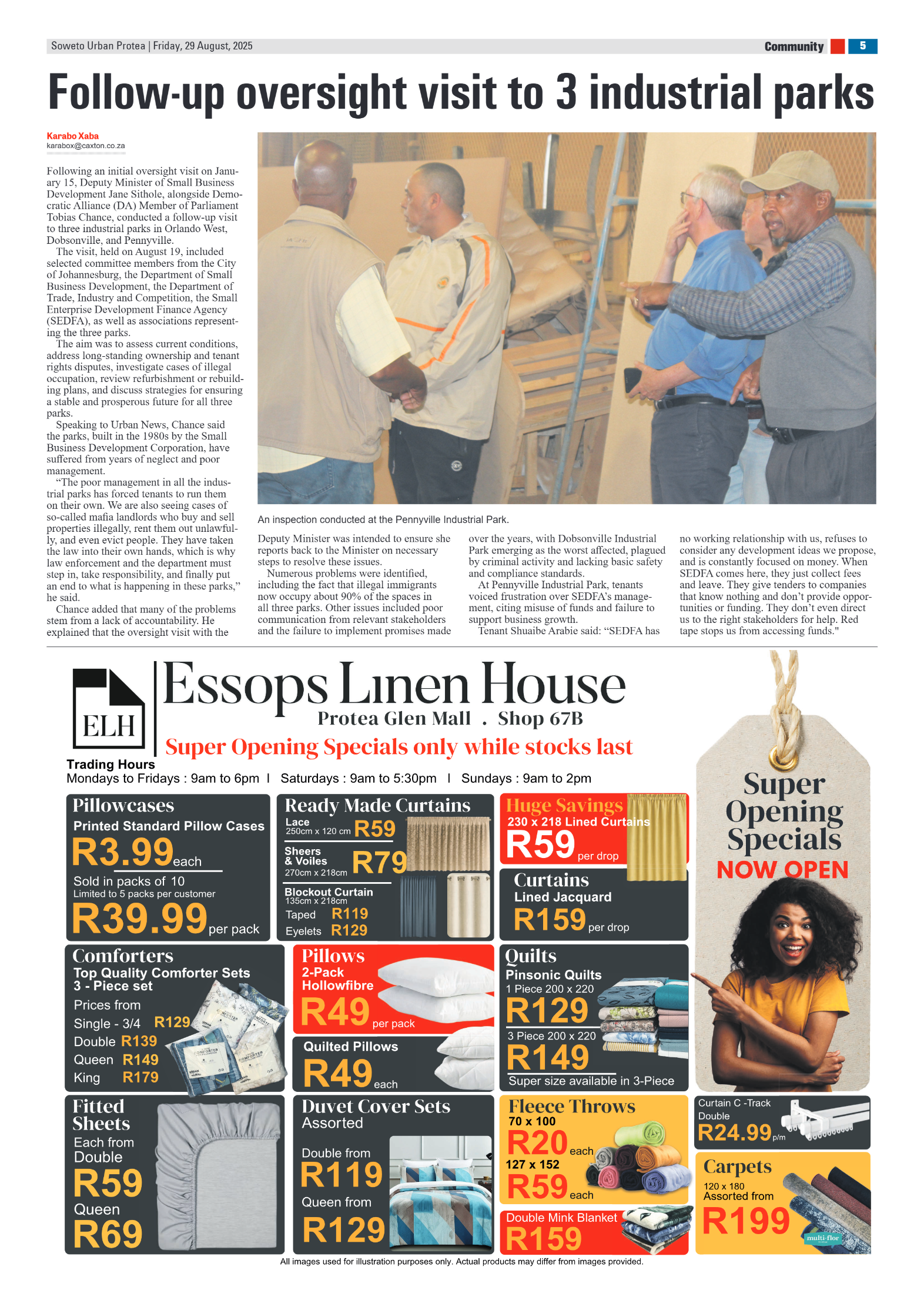 Protea: 29 August 2025 page 5