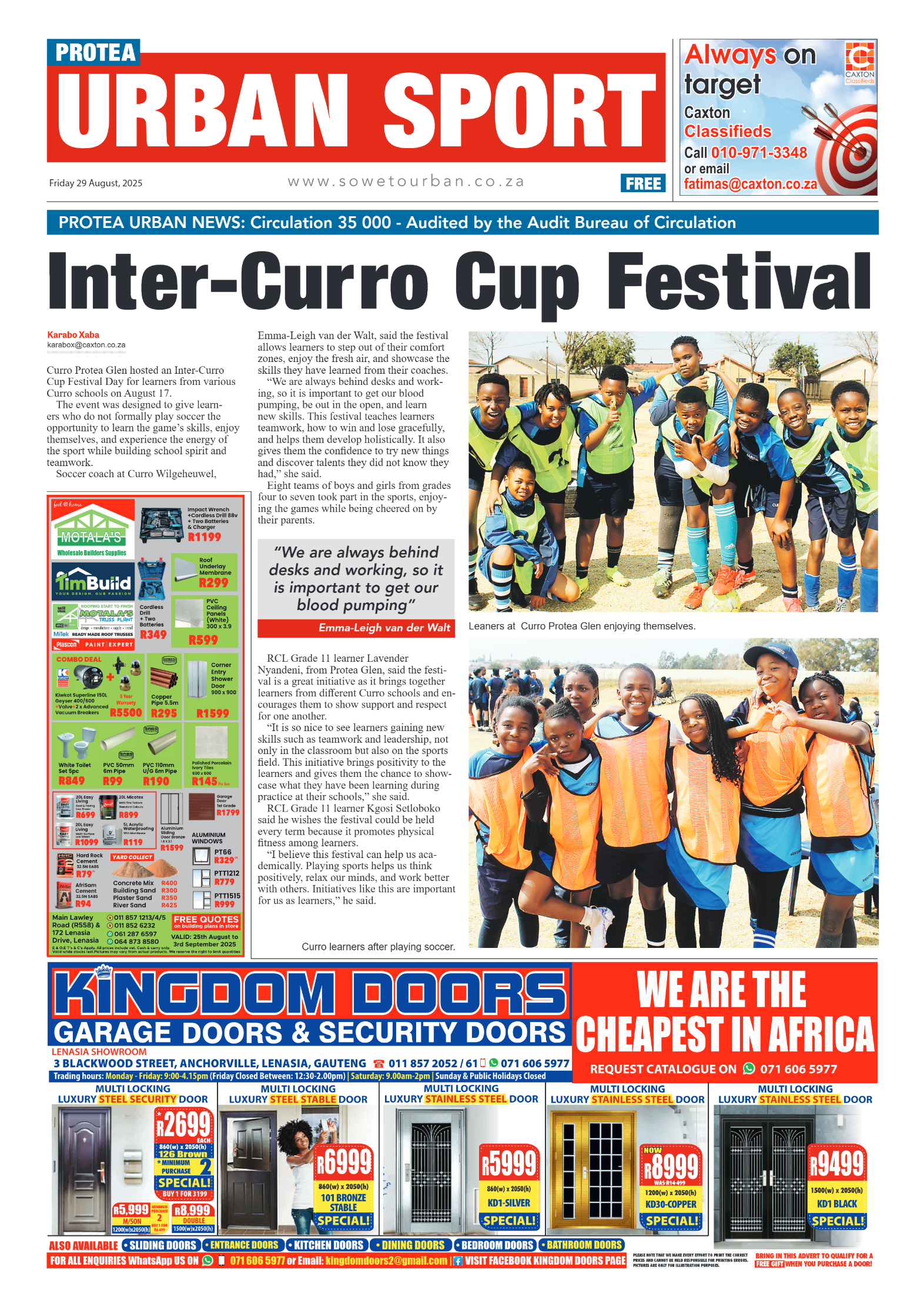 Protea: 29 August 2025 page 8