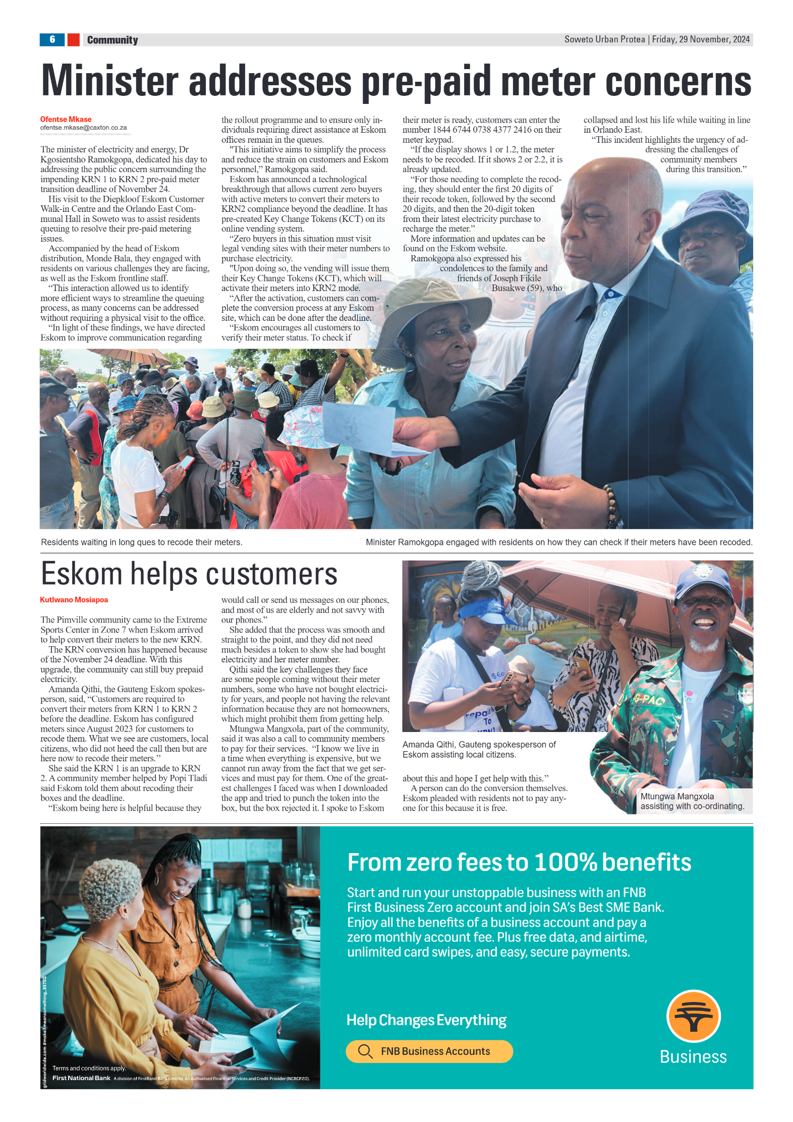 Protea: 29 November 2025 page 6