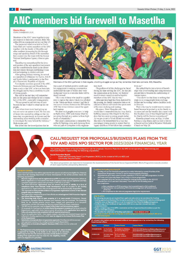 Protea: 02 June 2023 page 4