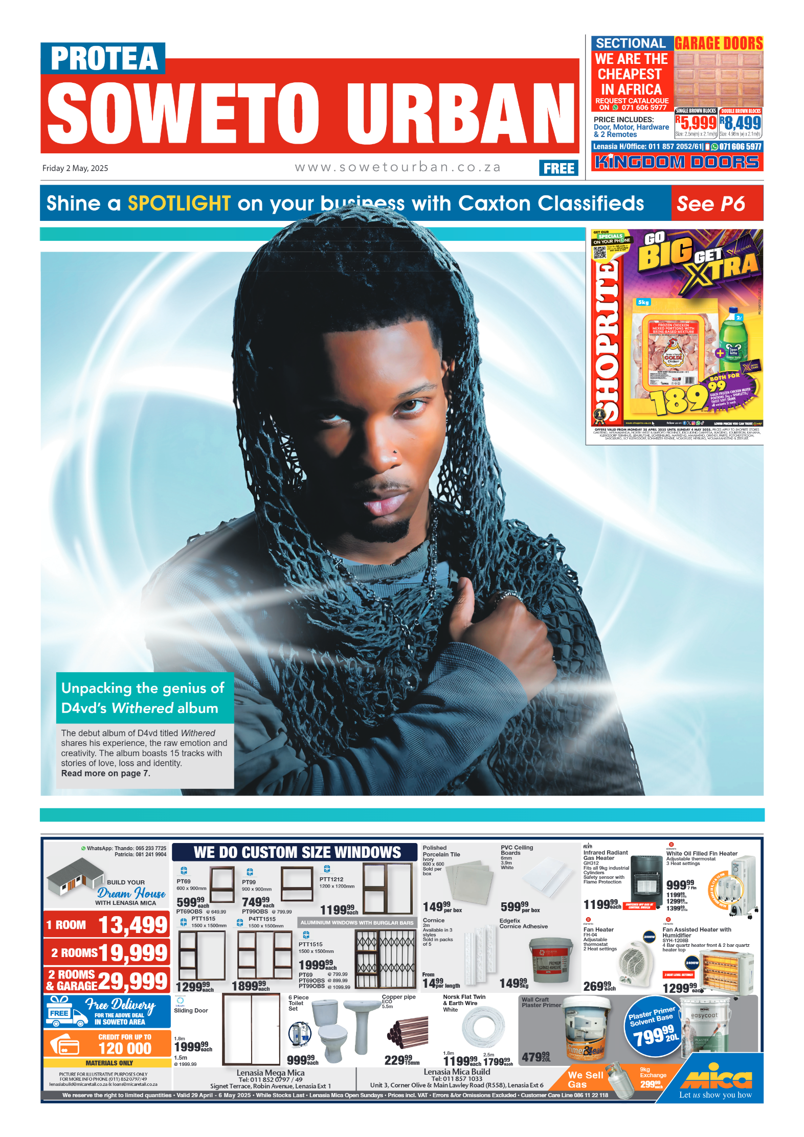 Protea: 2 May 2025 page 1