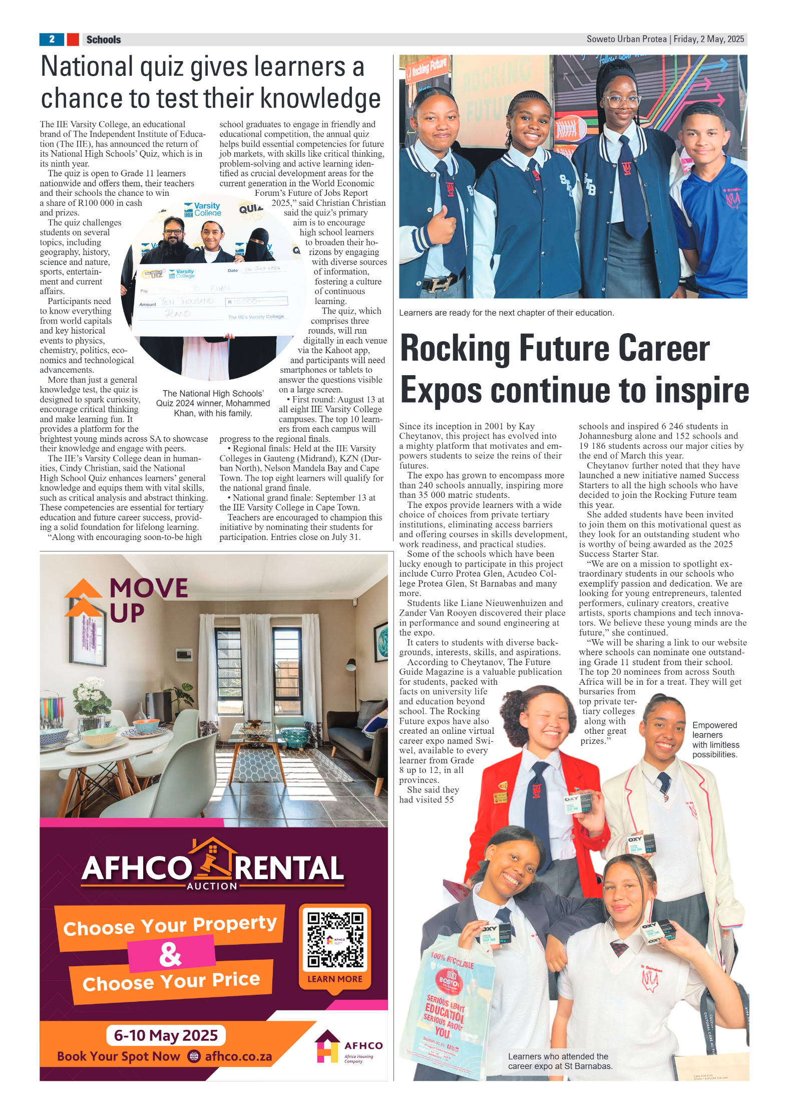 Protea: 2 May 2025 page 2