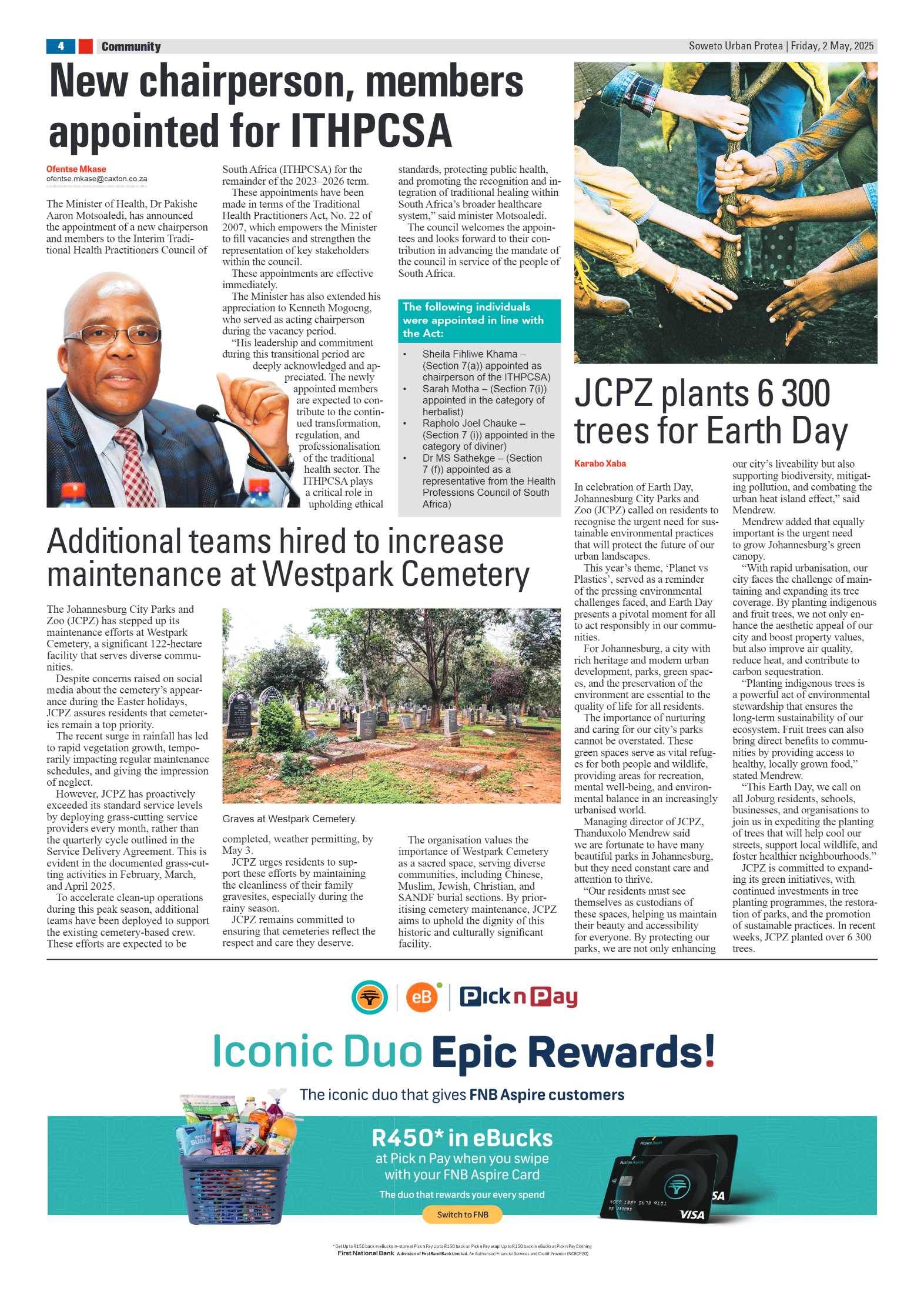 Protea: 2 May 2025 page 4