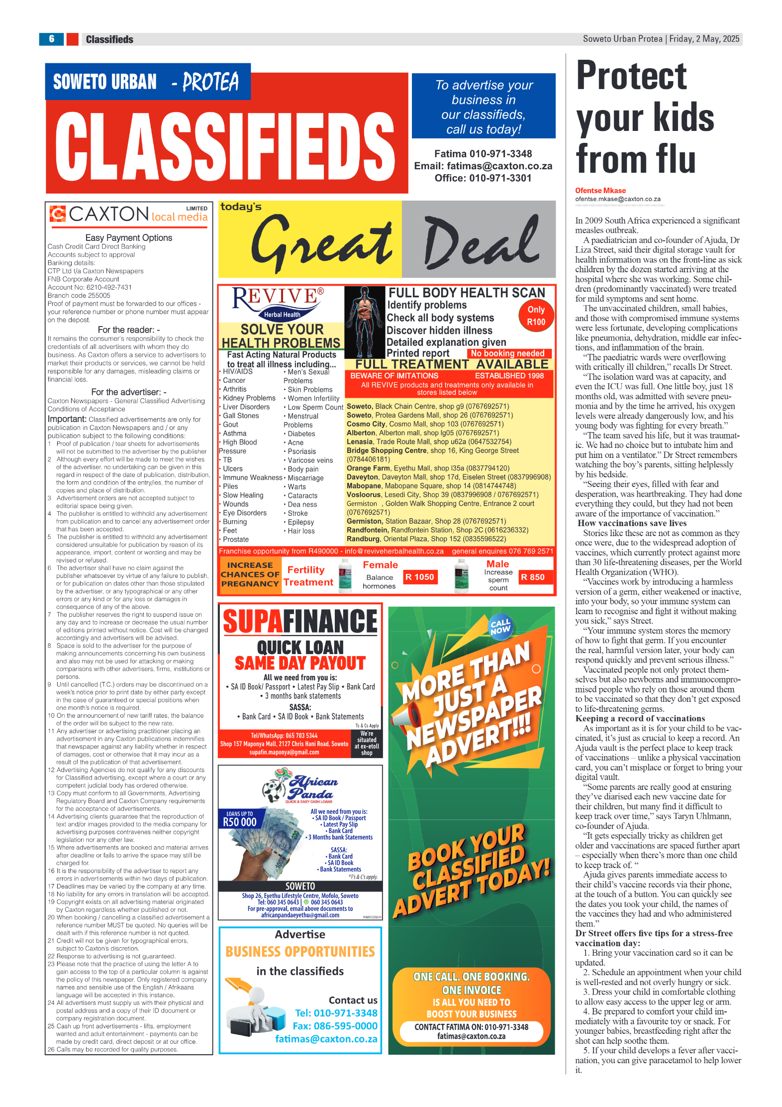 Protea: 2 May 2025 page 6