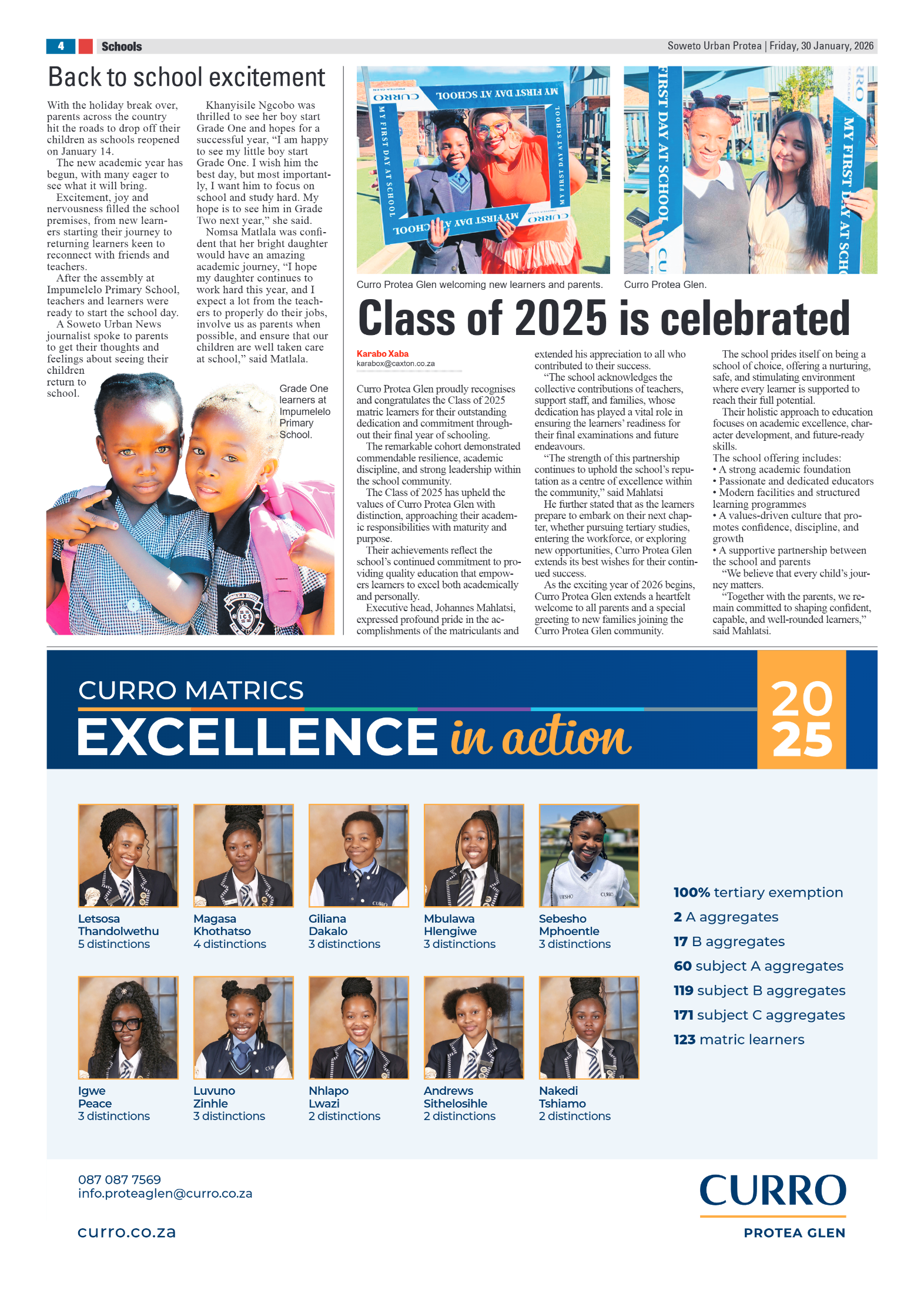 Protea: 30 January 2026 page 4