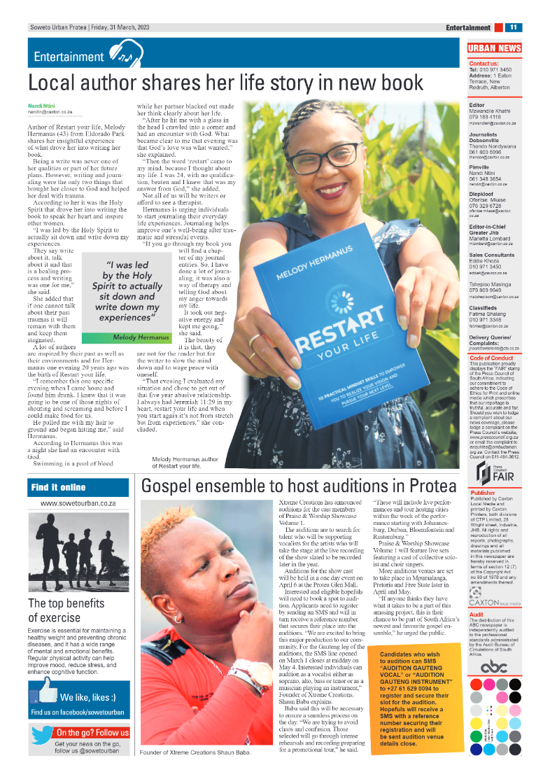 31 March: Protea page 11