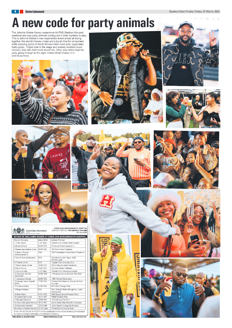 31 March: Protea page 8