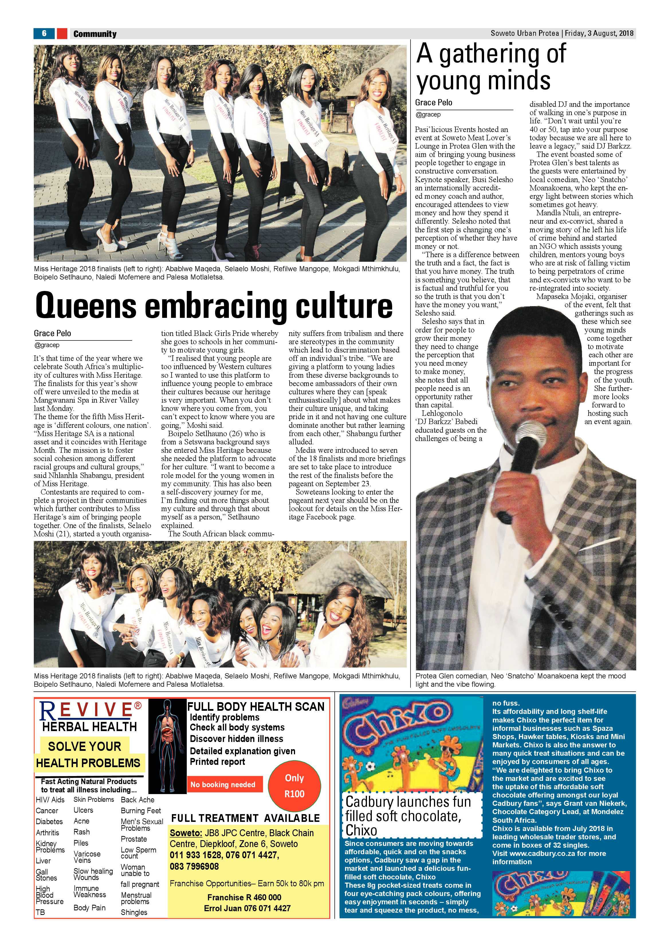 Protea – August 03, 2018 issue page 6