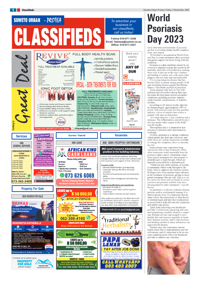 Protea: 03 November 2023 page 6