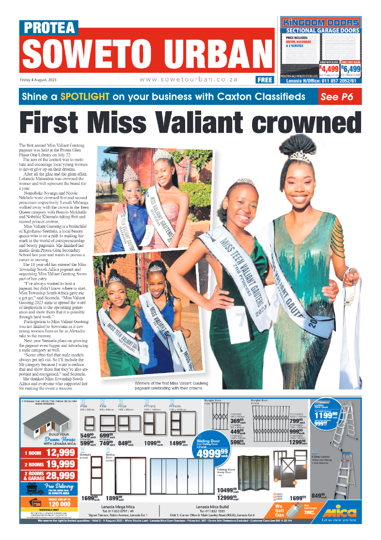 Protea: 04 August 2023 page 1