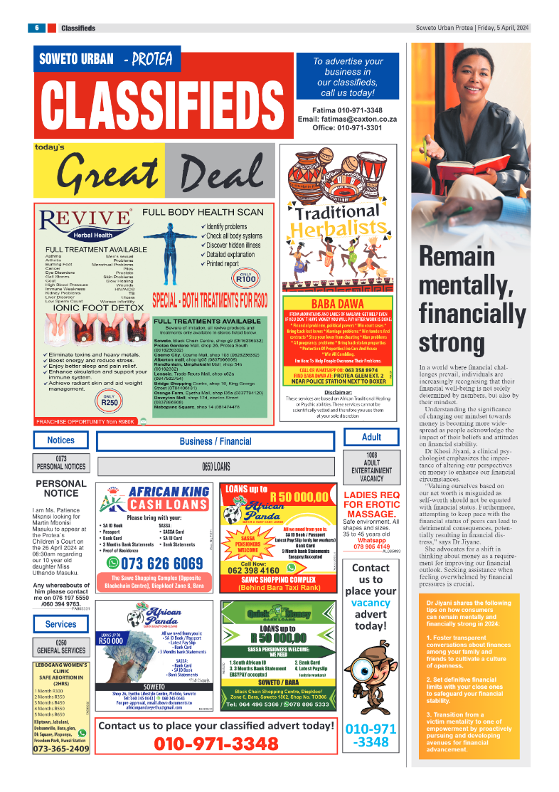 Protea: 05 April 2024 page 6