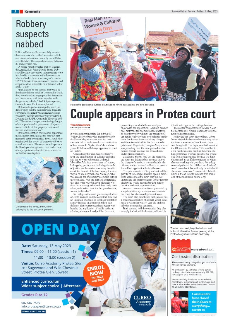 Protea: 5 May 2023 page 2