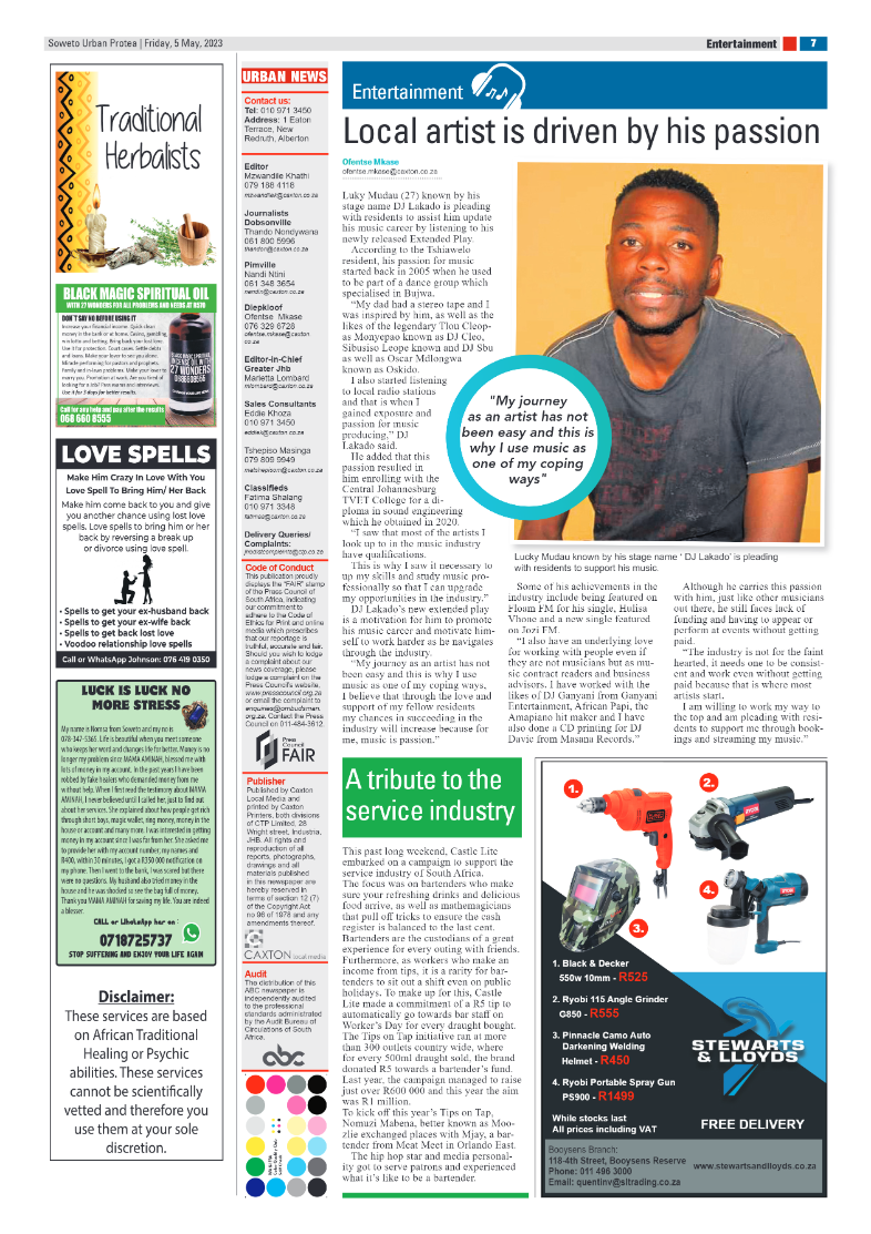 Protea: 5 May 2023 page 7