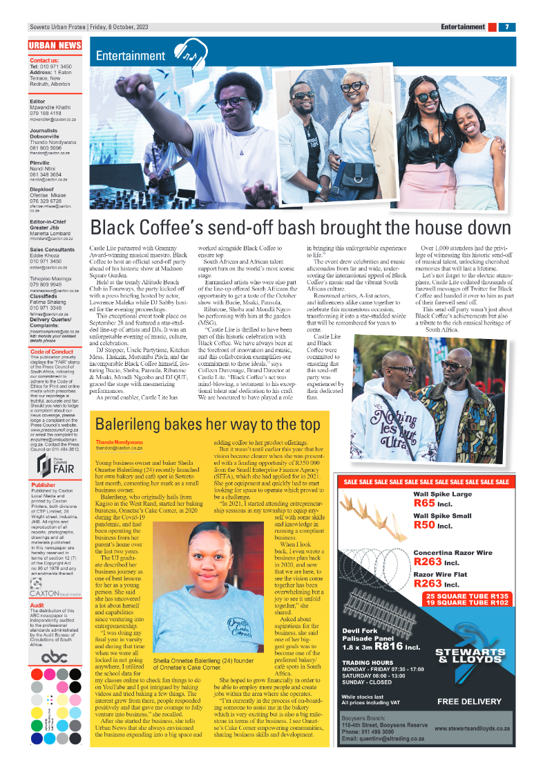 Protea: 06 October 2023 page 7