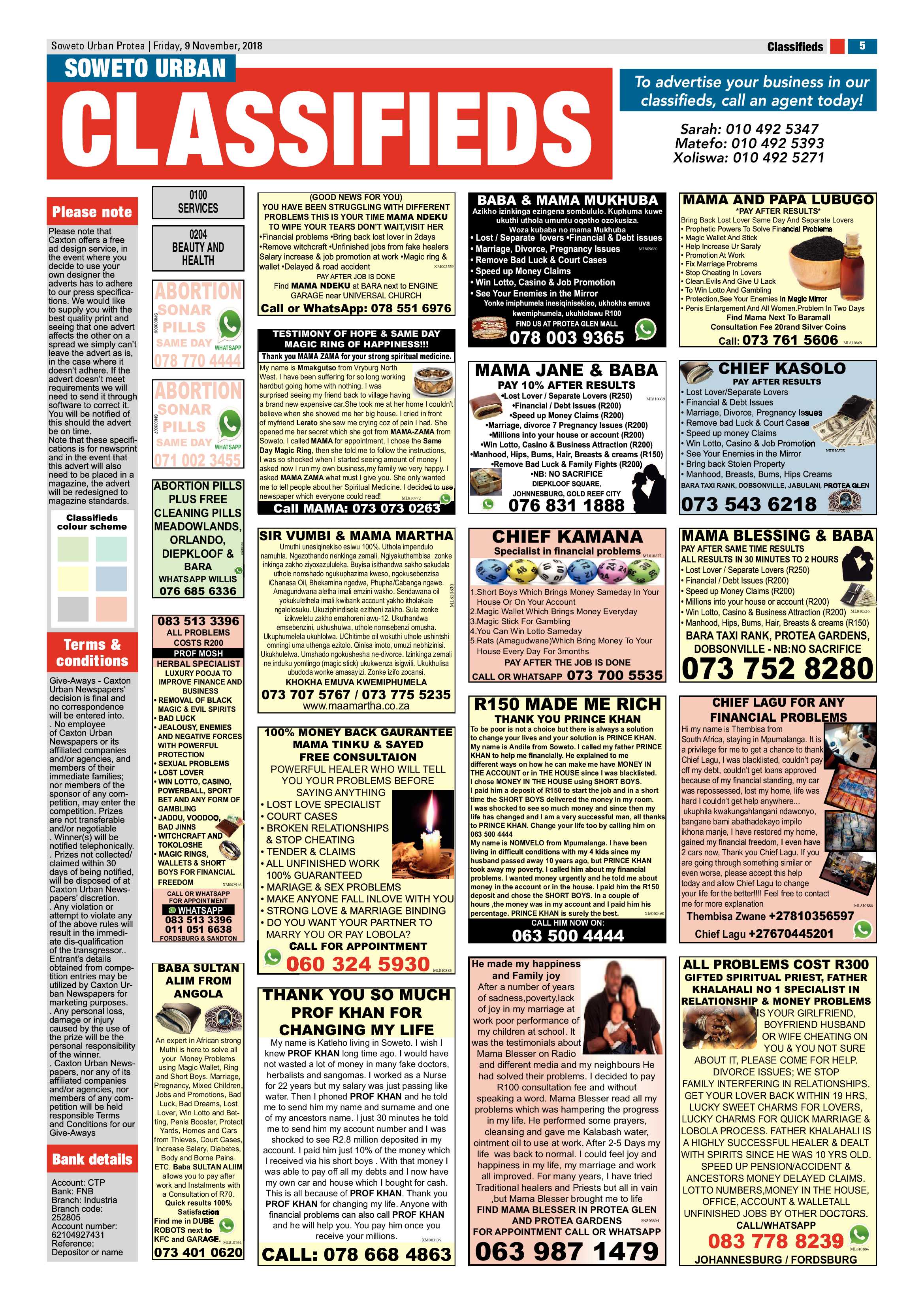 Protea – November 9, 2018 issue page 5