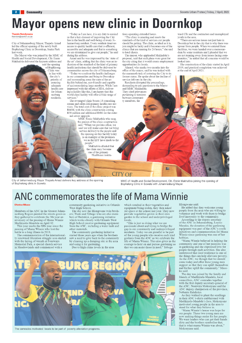 Protea: 7 April 2023 page 2
