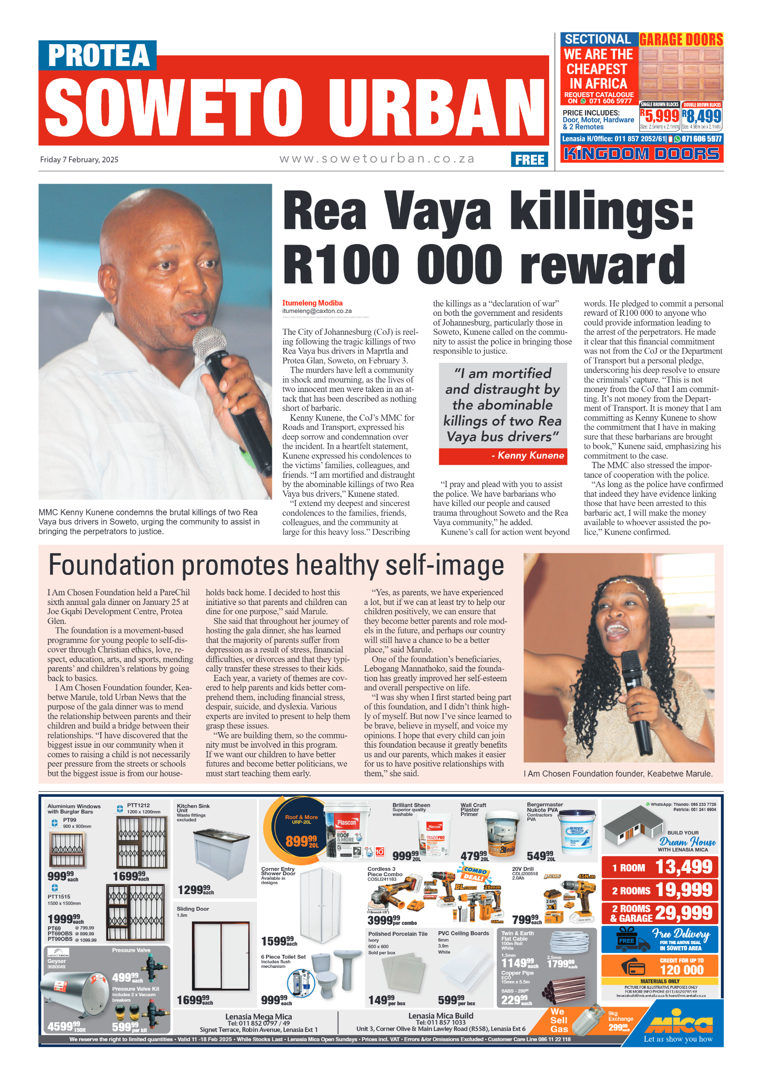 Protea: 7 February 2025 page 1