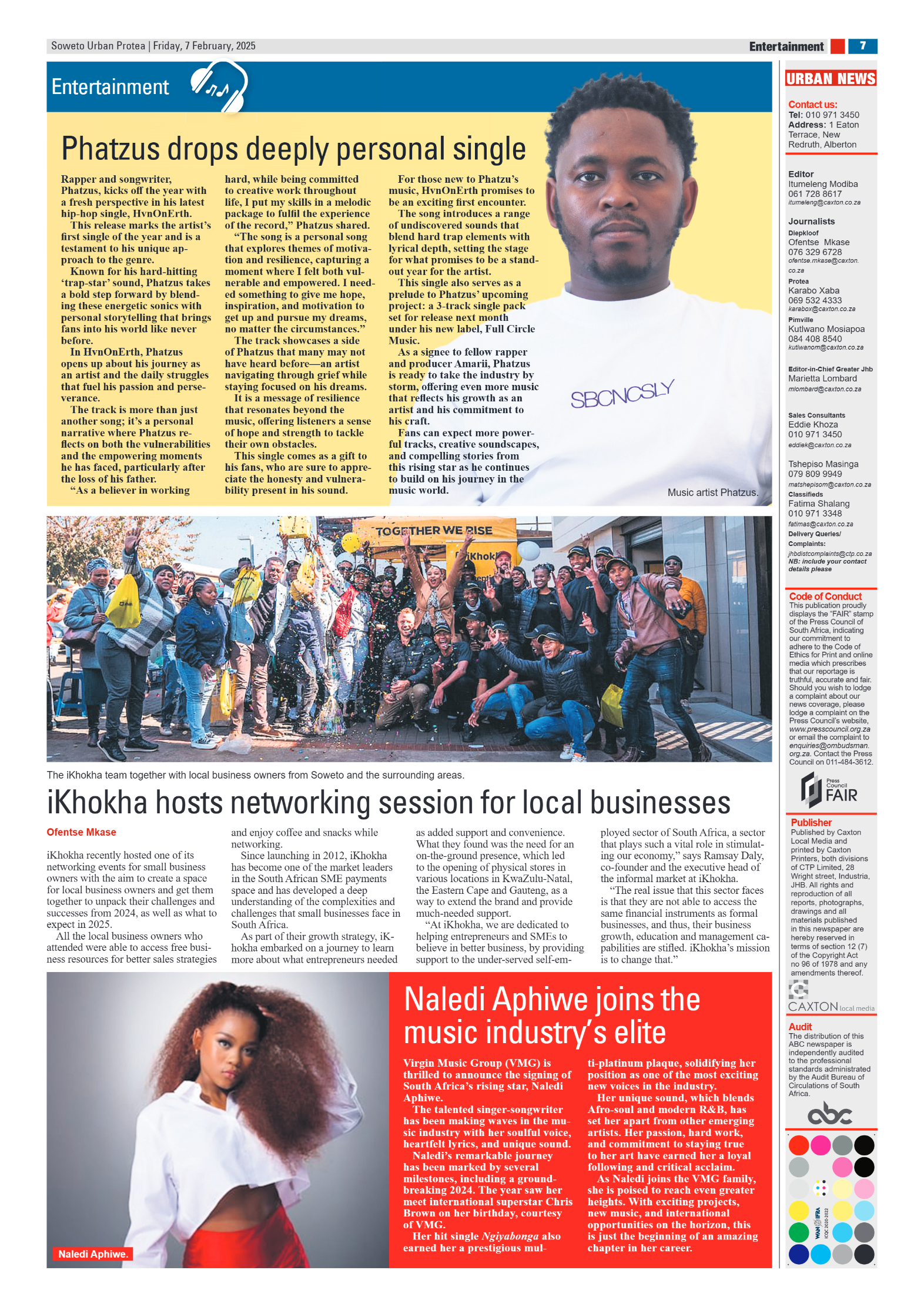 Protea: 7 February 2025 page 7
