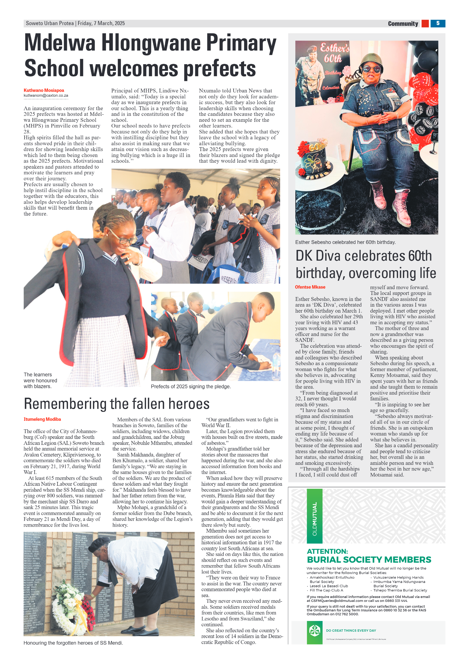 Protea: 07 March 2025 page 5