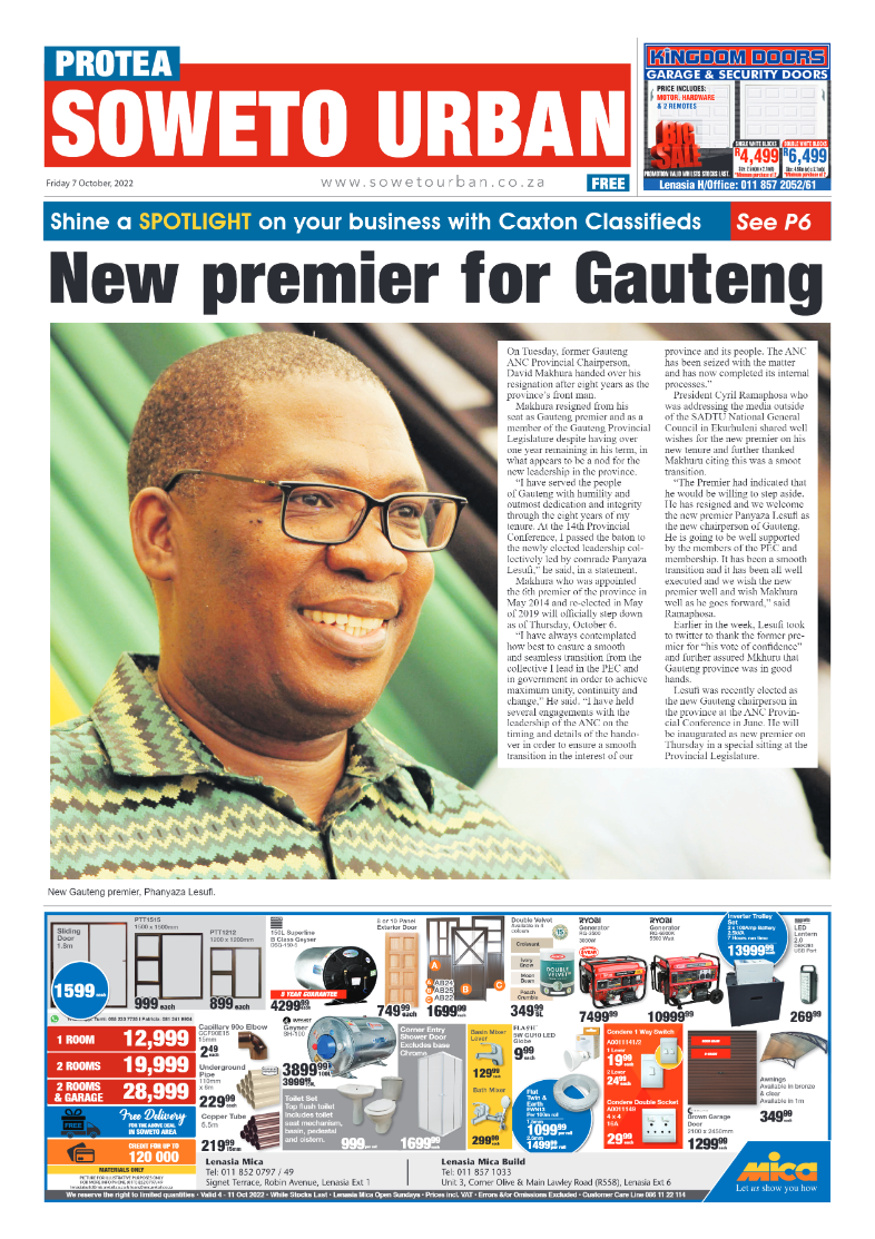 Protea 7 October 2022 page 1
