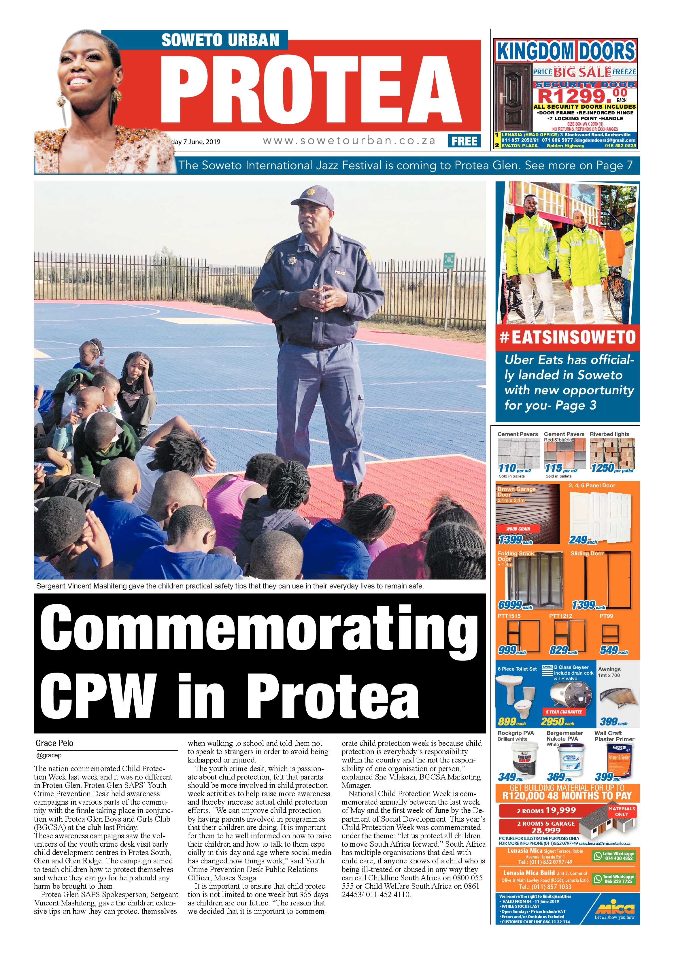 Protea News – June 07, 2019 page 1