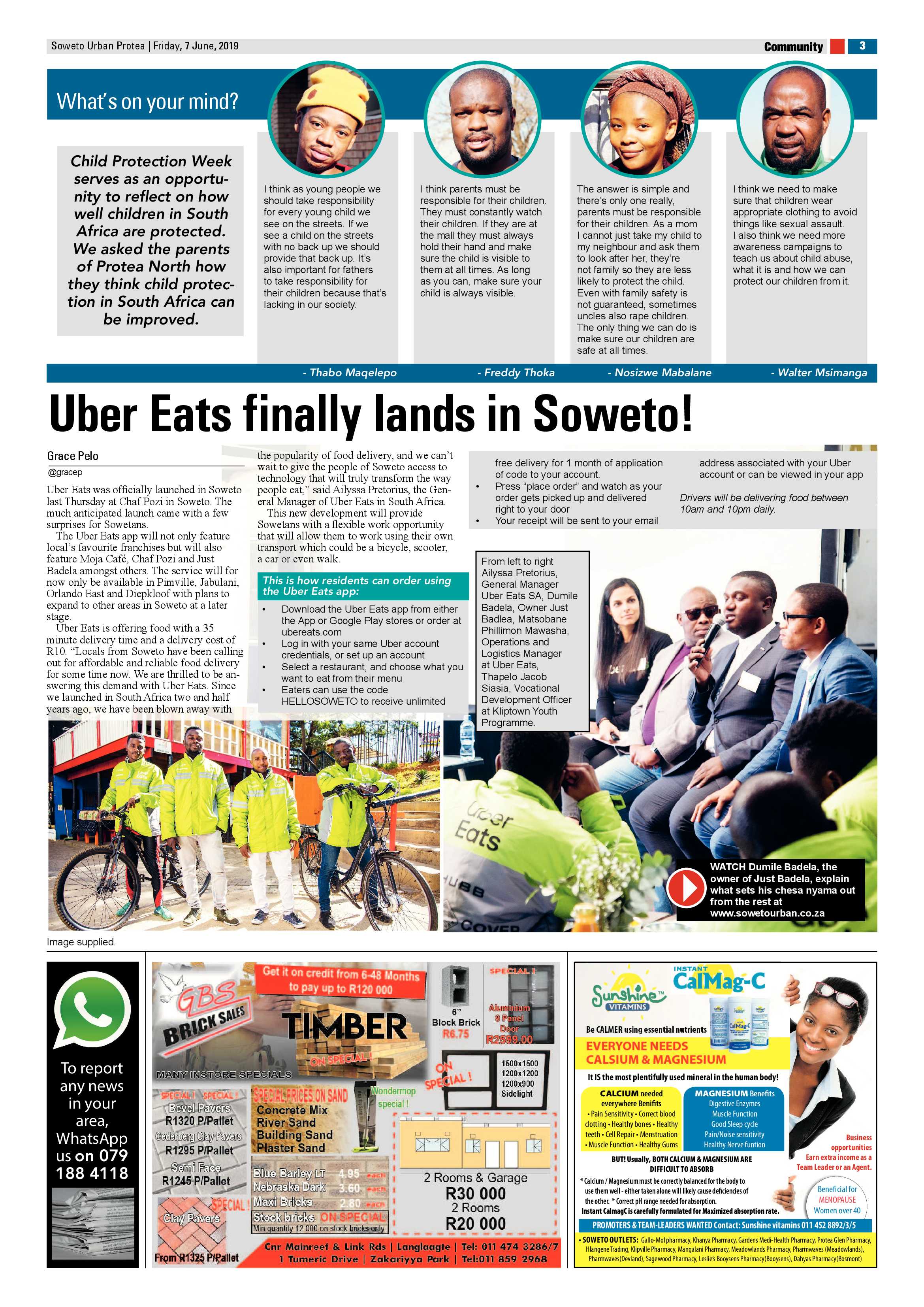 Protea News – June 07, 2019 page 3