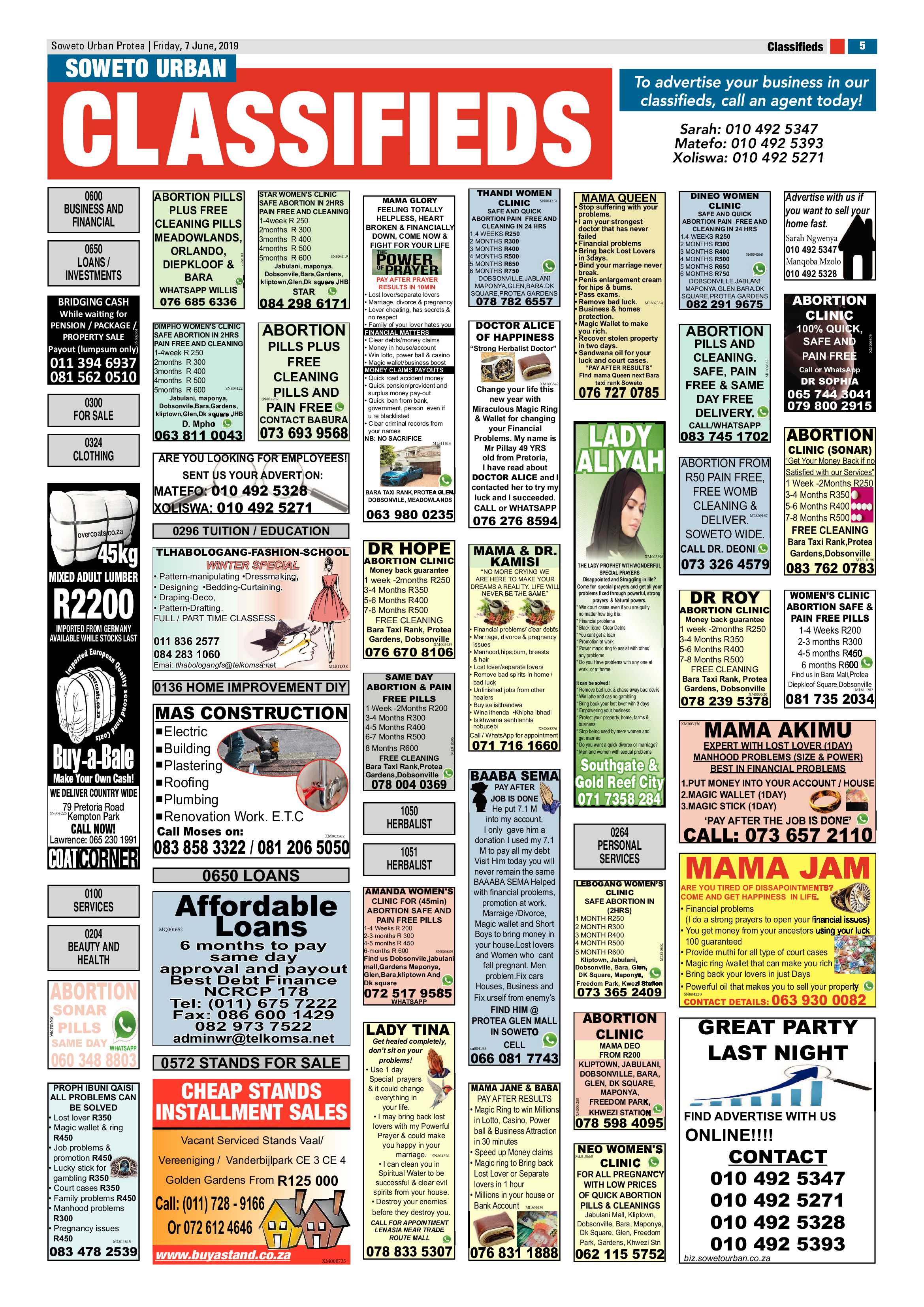 Protea News – June 07, 2019 page 5