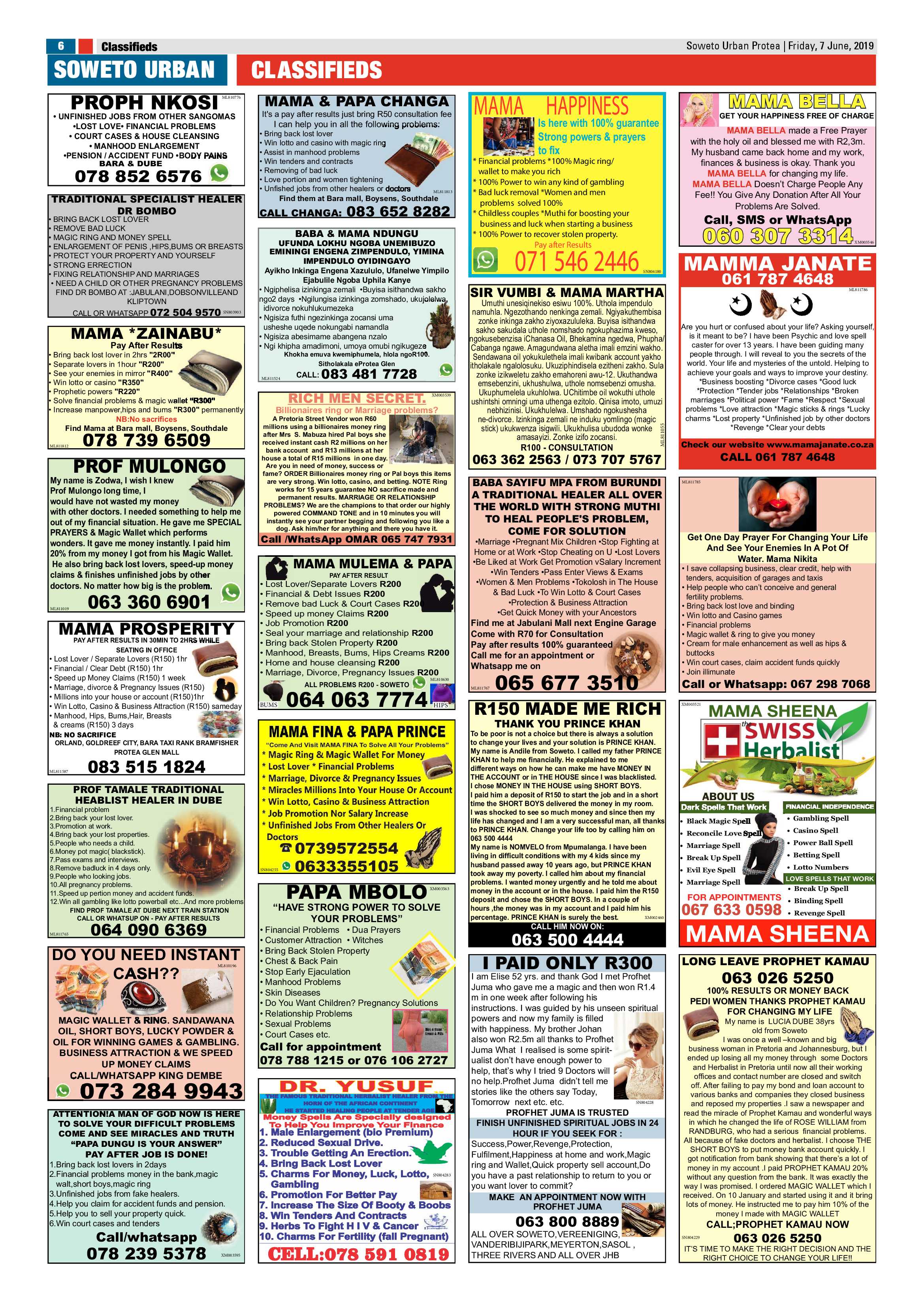 Protea News – June 07, 2019 page 6