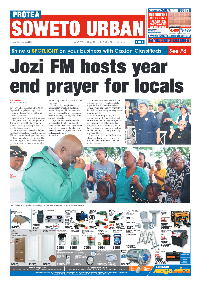Protea: 08 December 2023 page 1