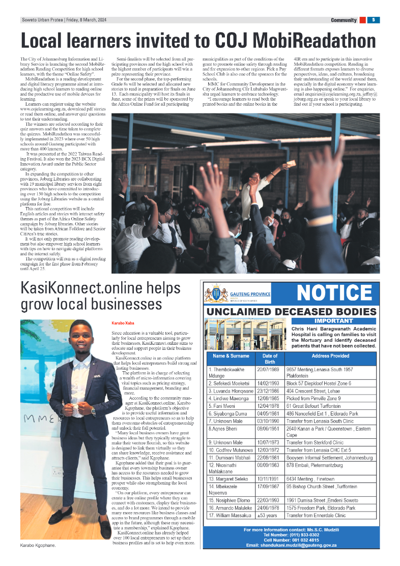 Protea: 08 March 2024 page 5