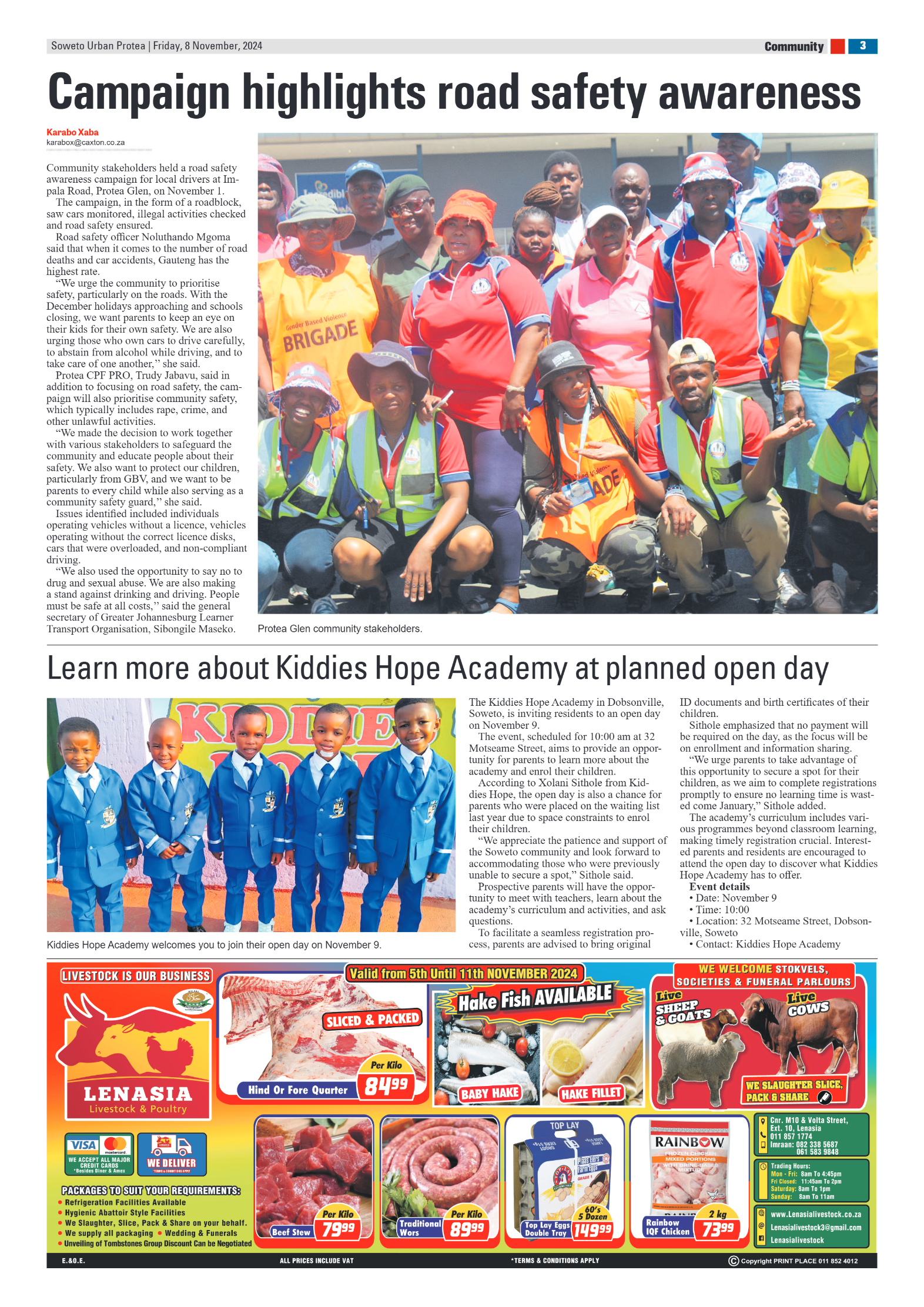 Protea: 08 November 2024 page 3