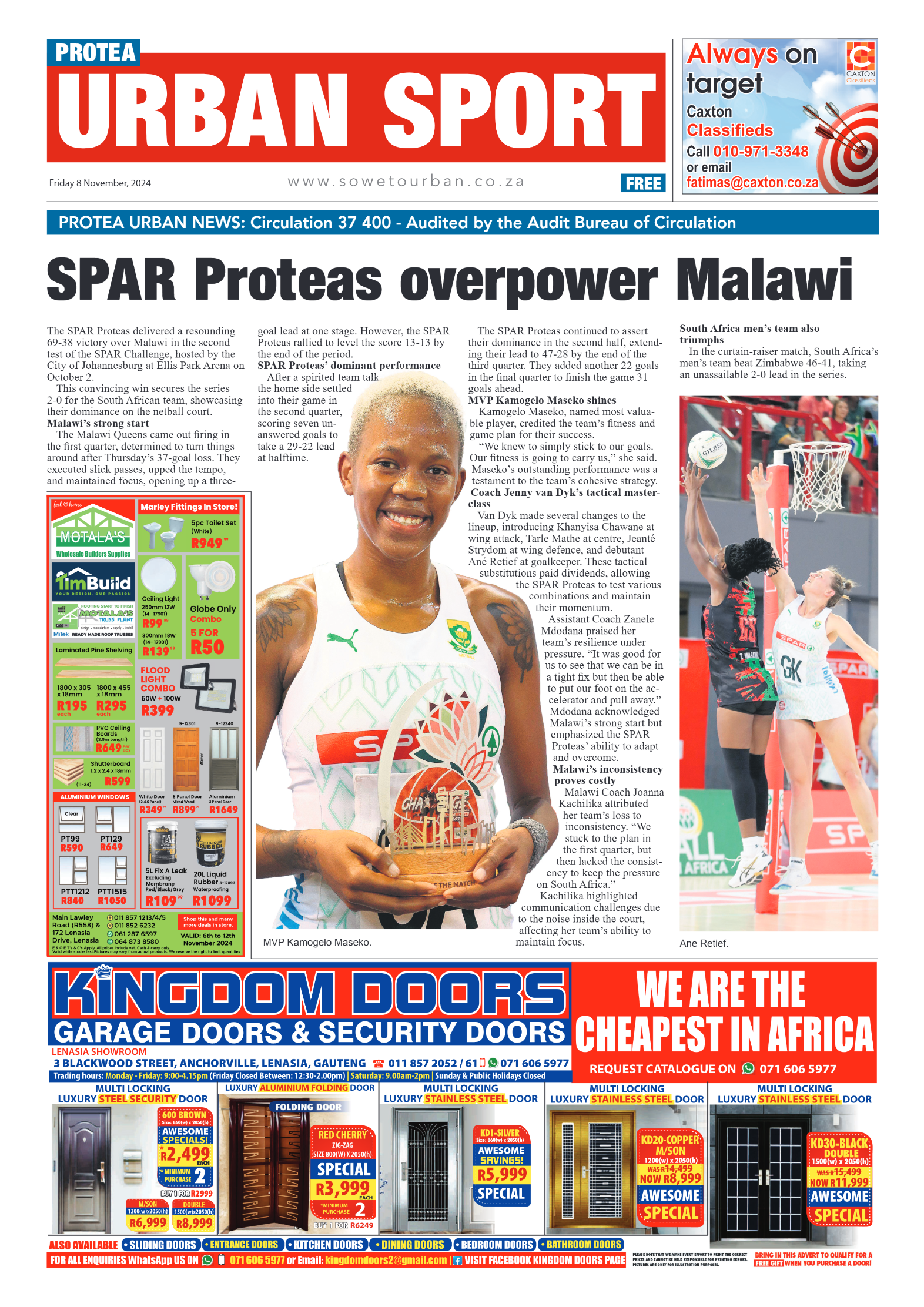 Protea: 08 November 2024 page 8