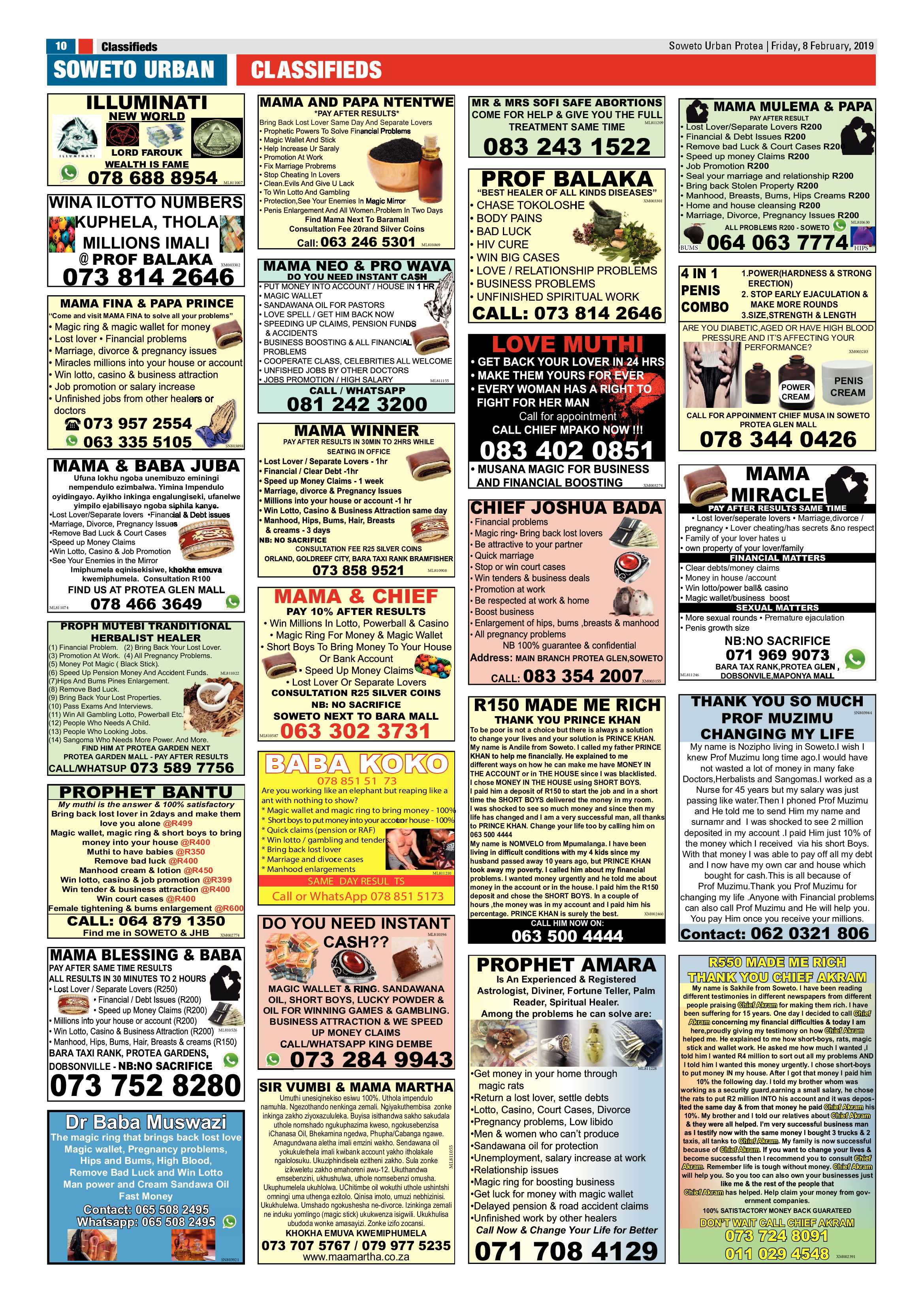 Protea News – February 8, 2019 page 10