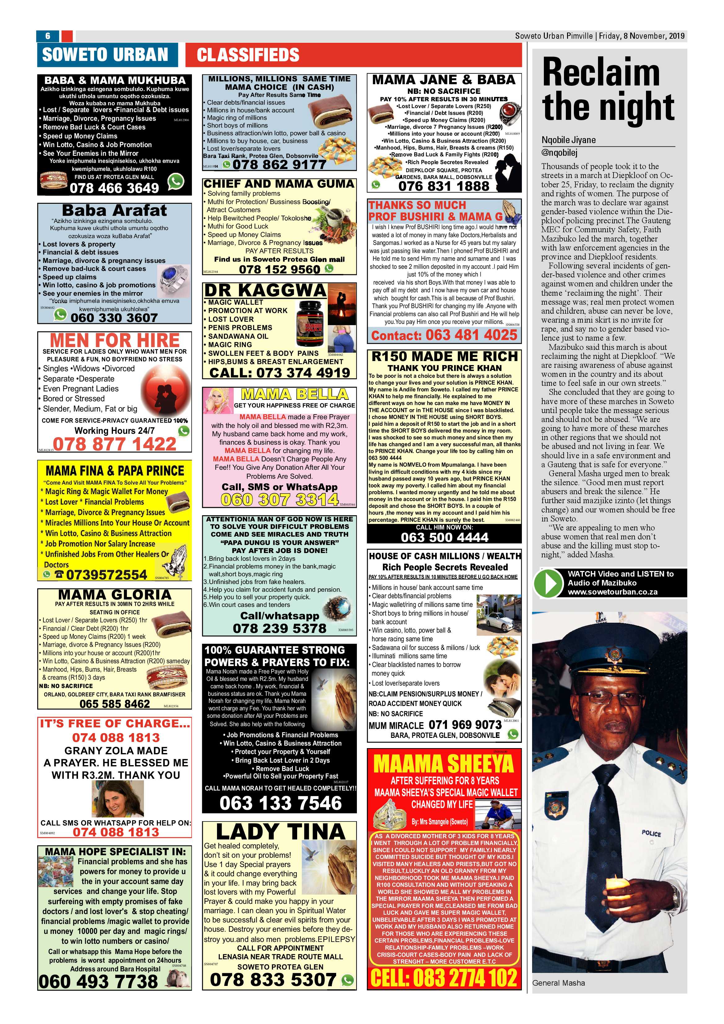 Protea News – November 08, 2019 page 6