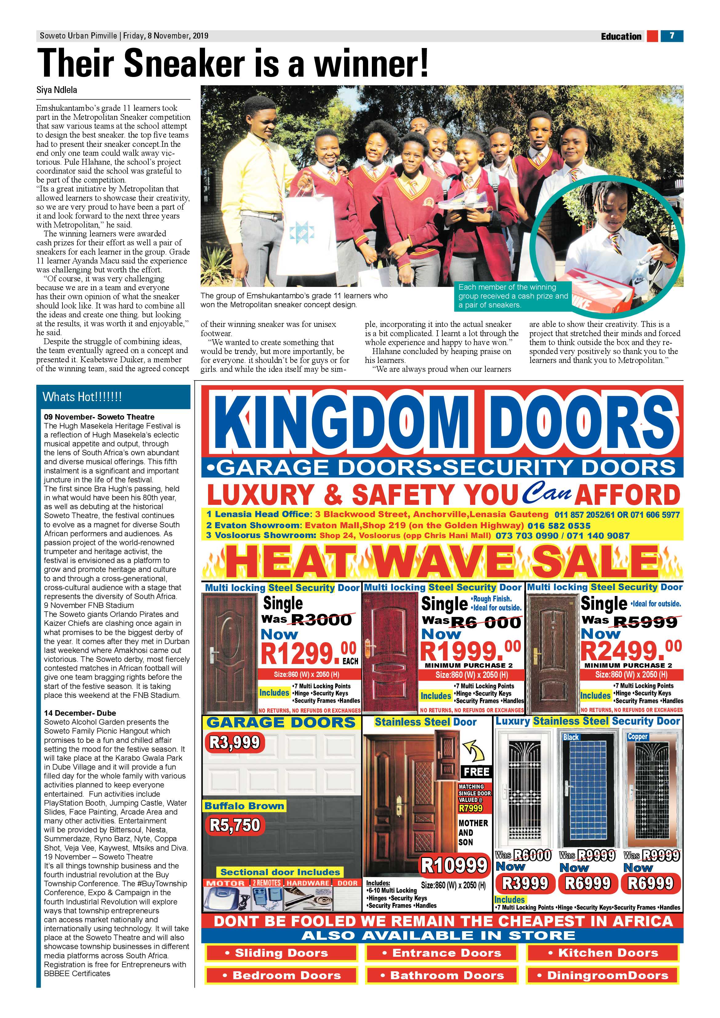 Protea News – November 08, 2019 page 7