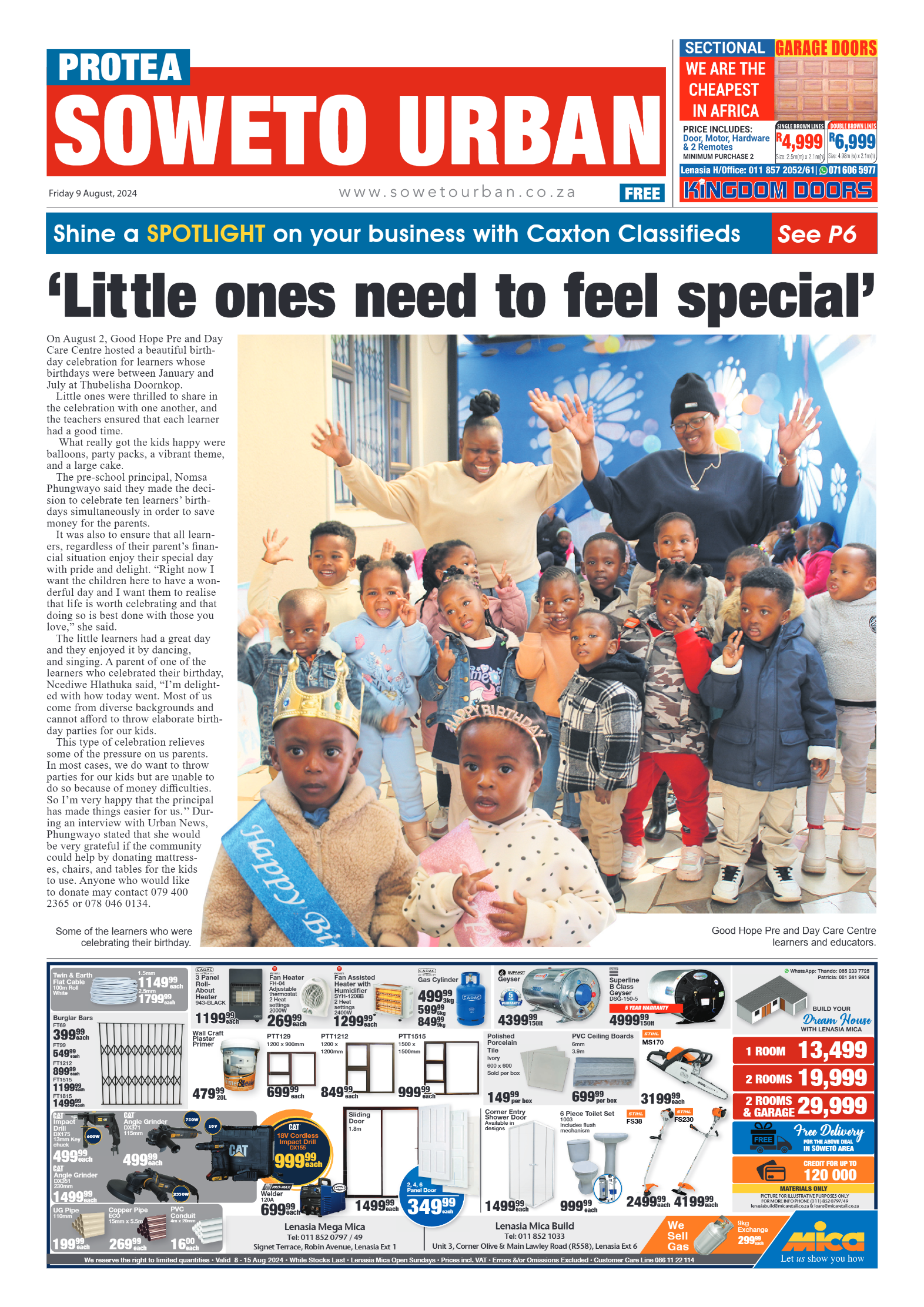 Protea: 09 August 2024 page 1