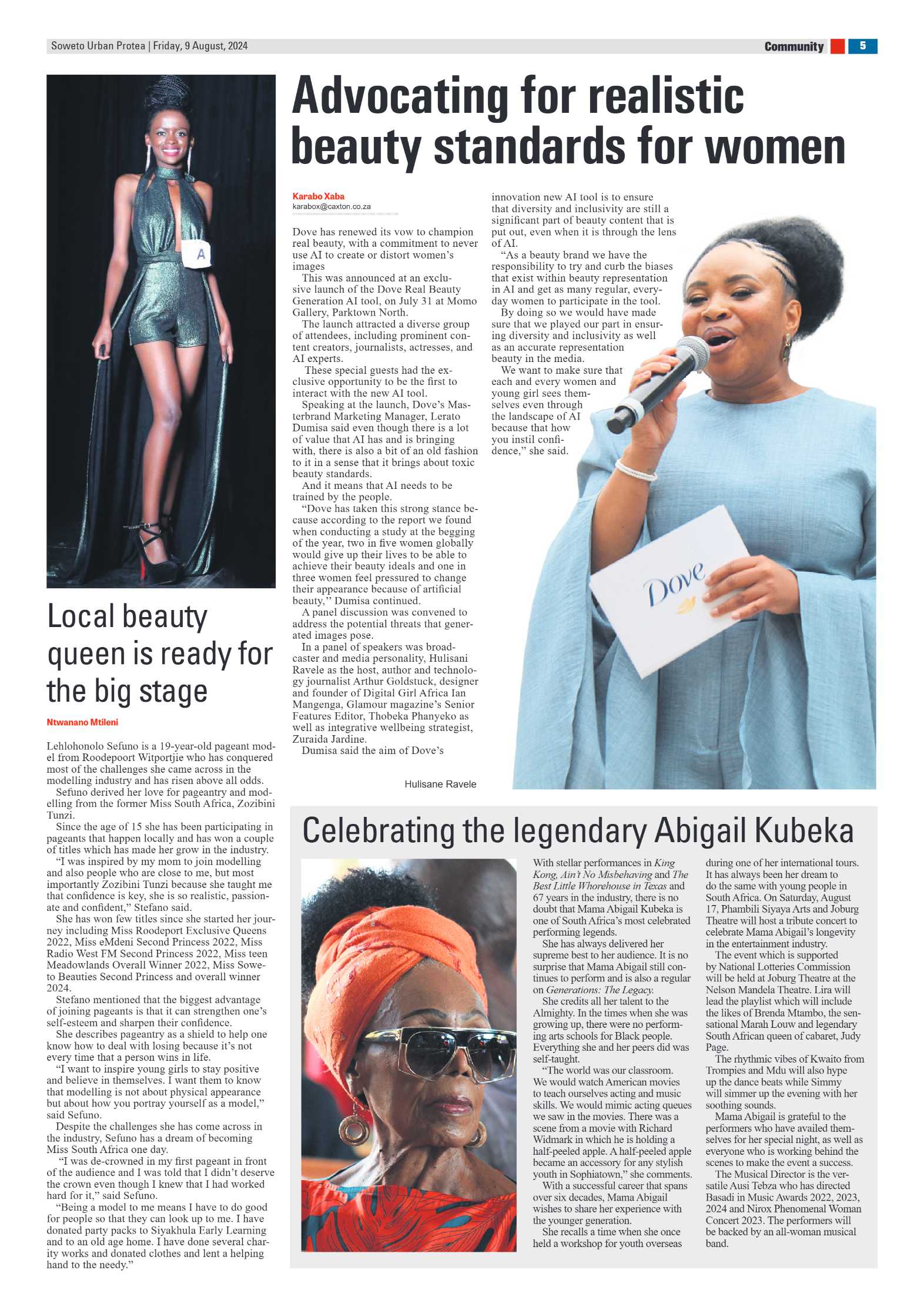 Protea: 09 August 2024 page 5