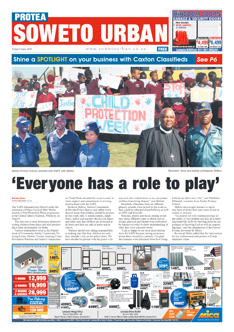 Protea: 09 June 2023 page 1