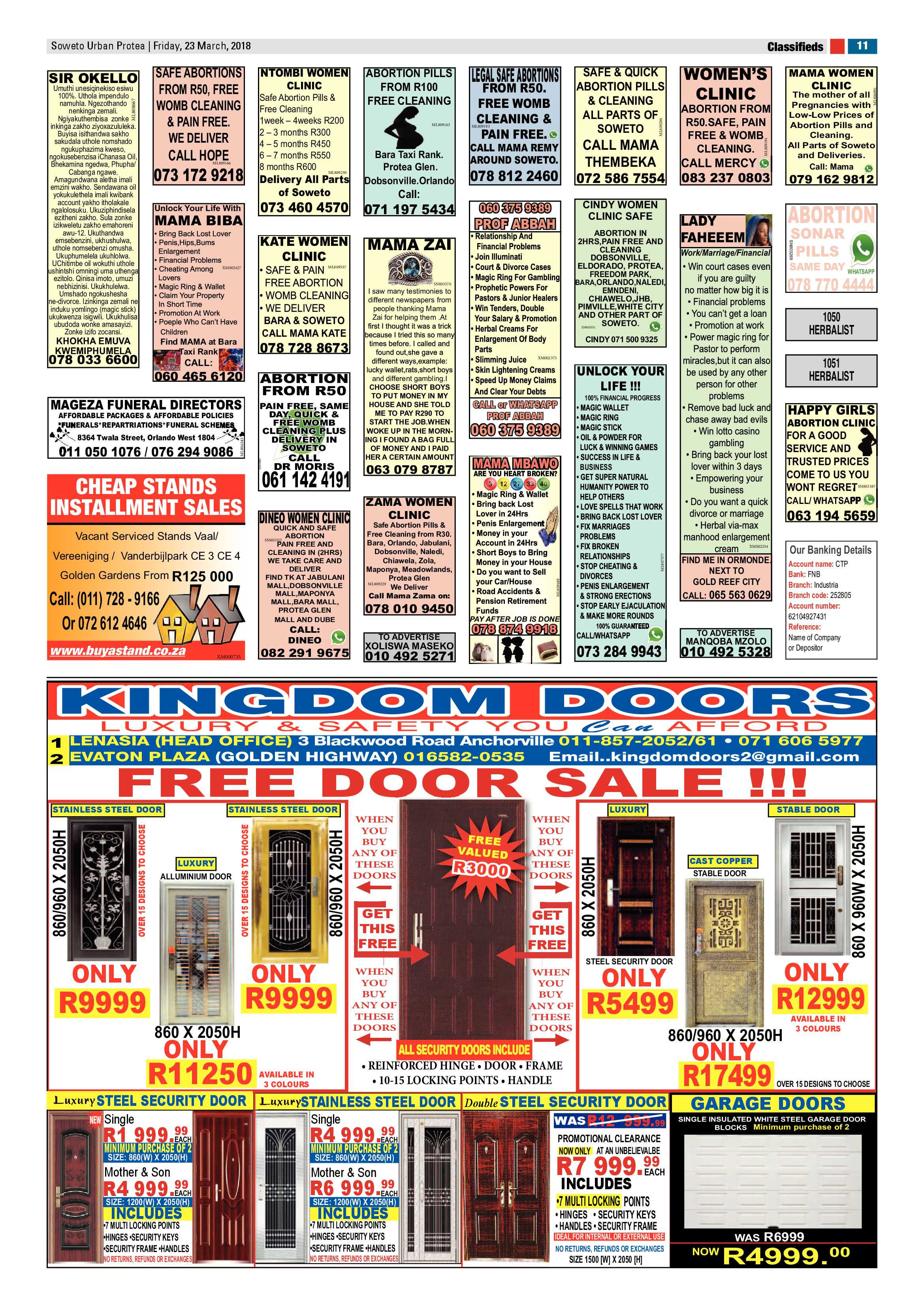 Protea – March 23, 2018 issue page 11