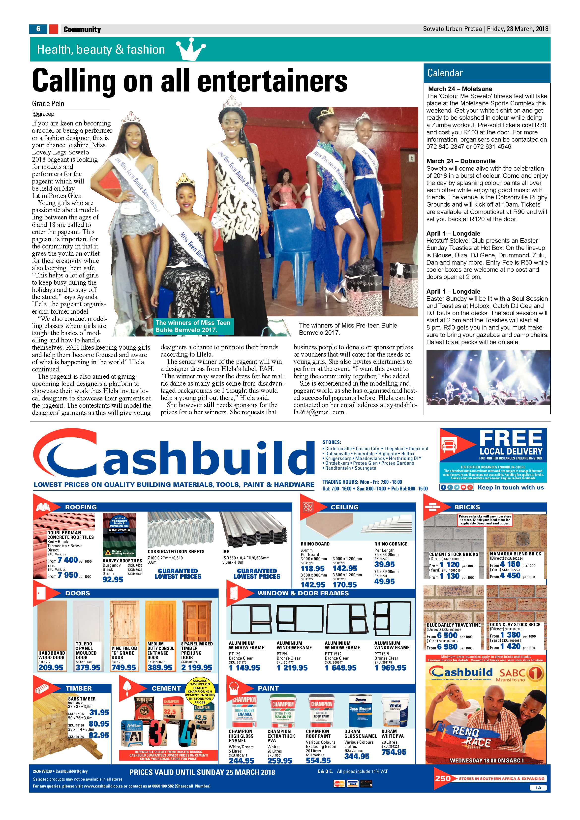 Protea – March 23, 2018 issue page 6